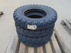 4 x Goodyear 6.50-16 Hi-Miler Xtra Grip Tyres