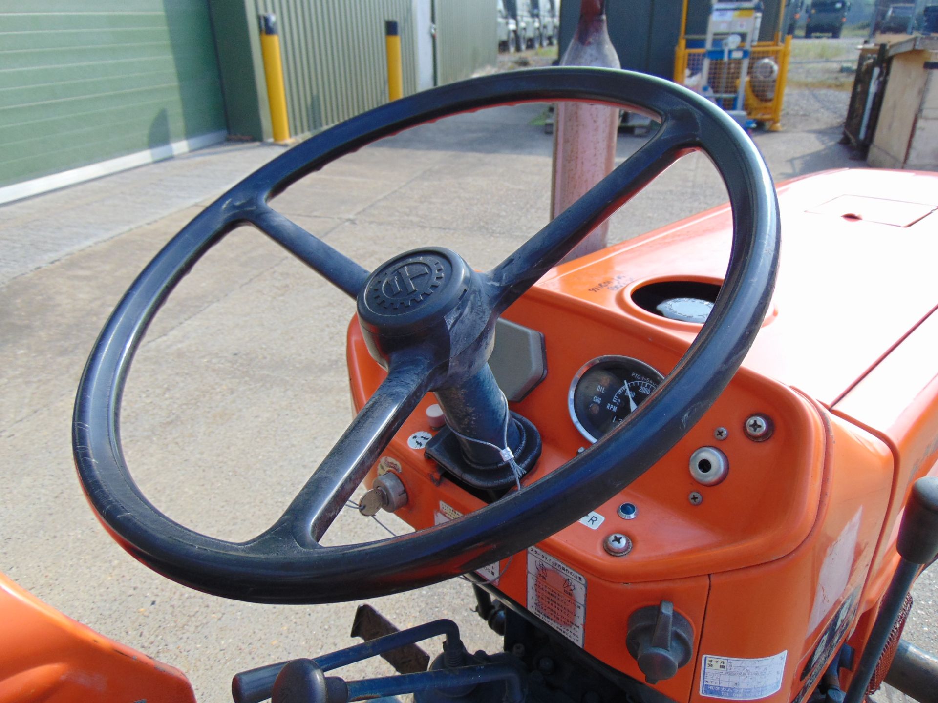 Kubota ZL1501 Compact Tractor c/w Rotovator ONLY 1,333 HOURS! - Image 23 of 25