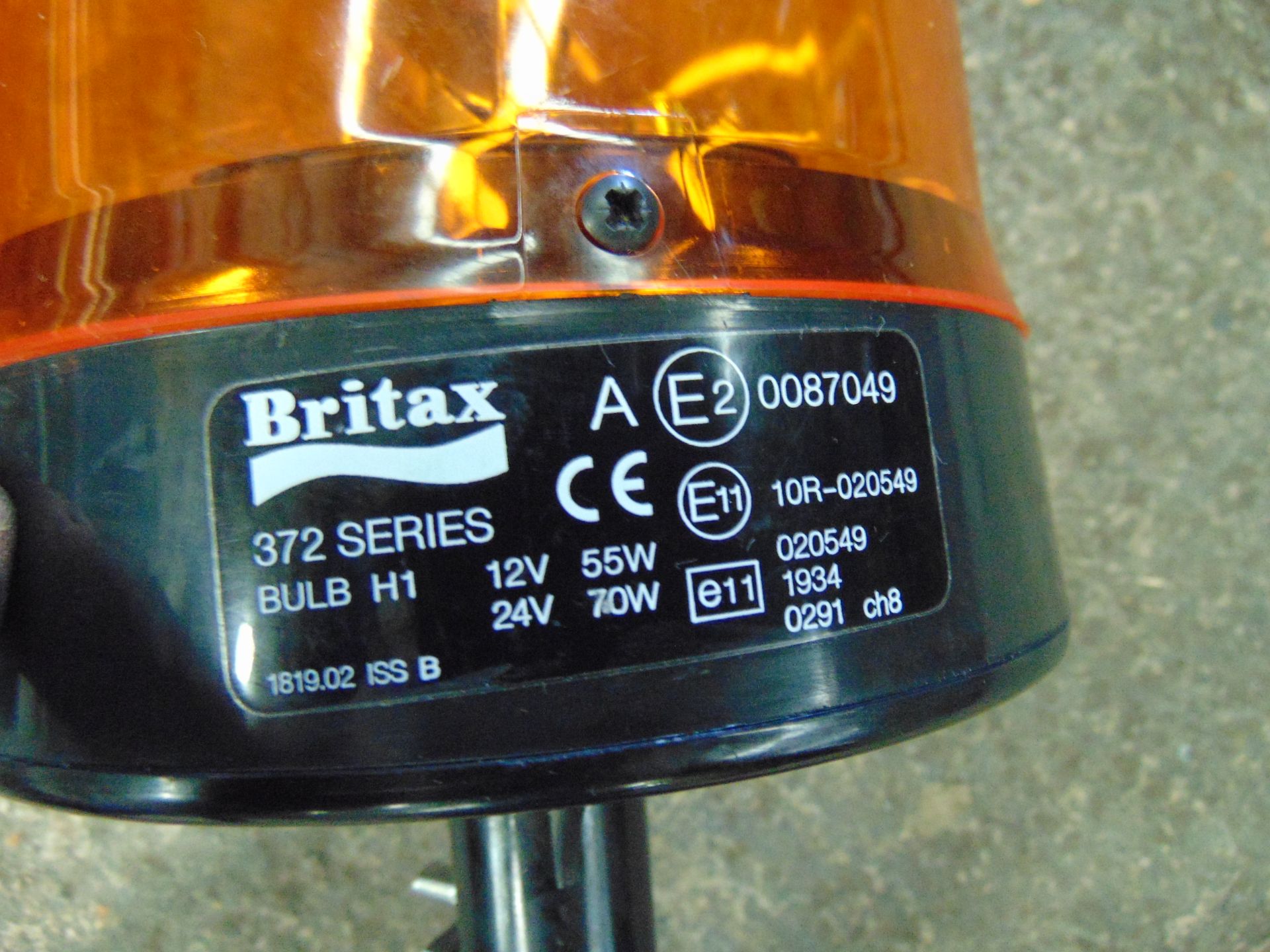 4 x Britax Rotating Amber Beacons - Image 3 of 3