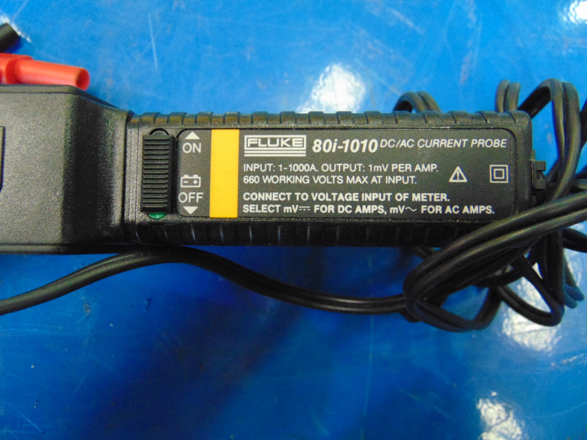 FLUKE 80:1010 DC-AC CURRENT PROBE - Image 3 of 5