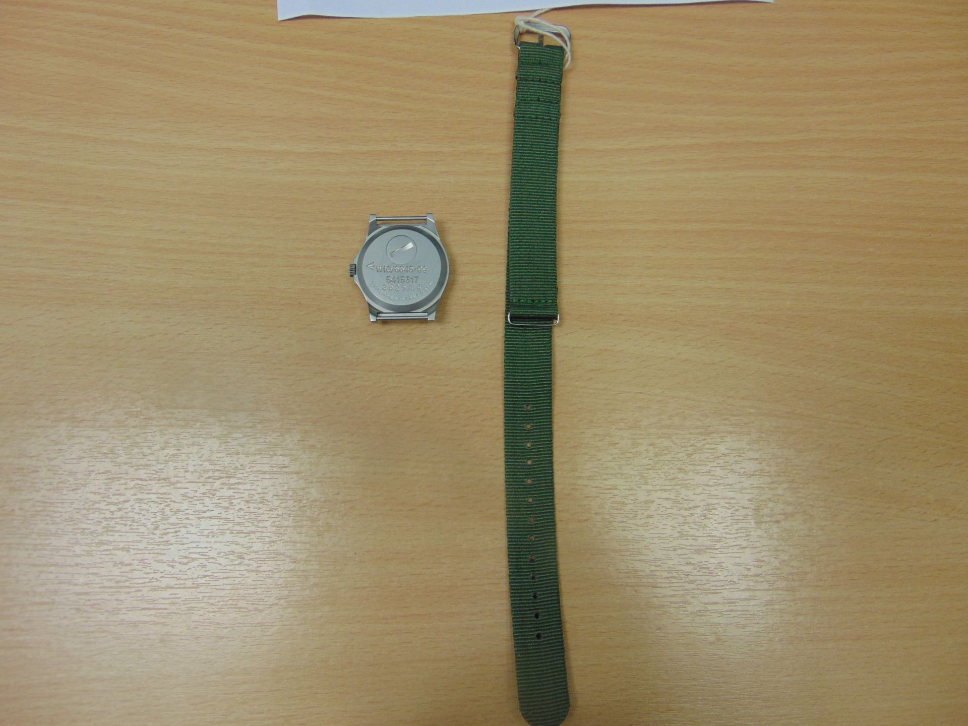 UNISSUED CWC W10 SERVICE WATCH WATER RESISTANT TO 5ATM- DATED 2004 - Image 8 of 9