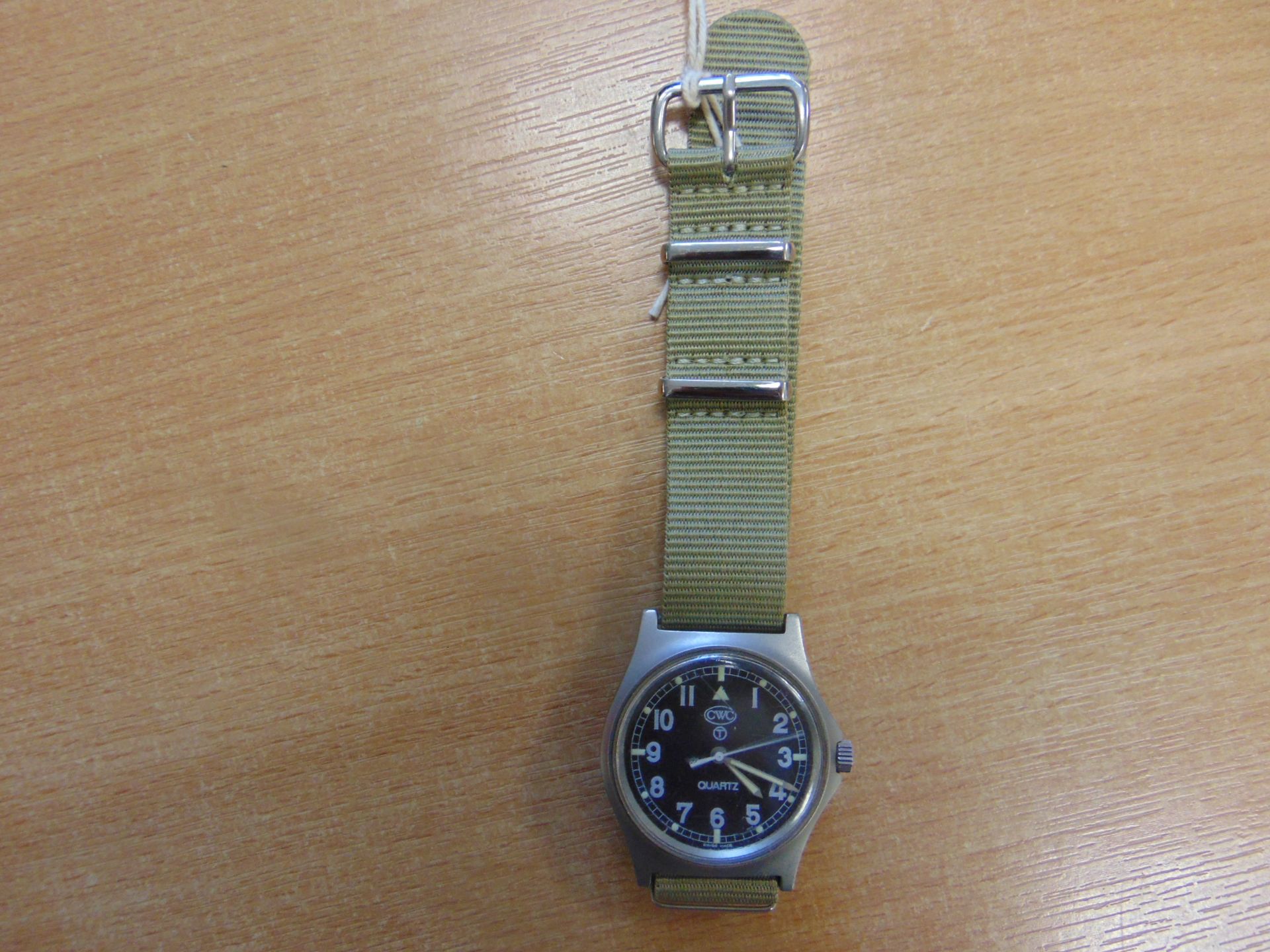 VERY RARE C.W.C 0552 RM/NAVY ISSUE SERVICE WATCH DATED 1990- GULF WAR - Image 7 of 7