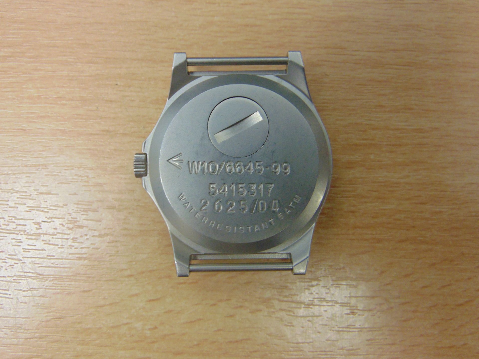 UNISSUED CWC W10 SERVICE WATCH WATER RESISTANT TO 5ATM- DATED 2004 - Image 7 of 9