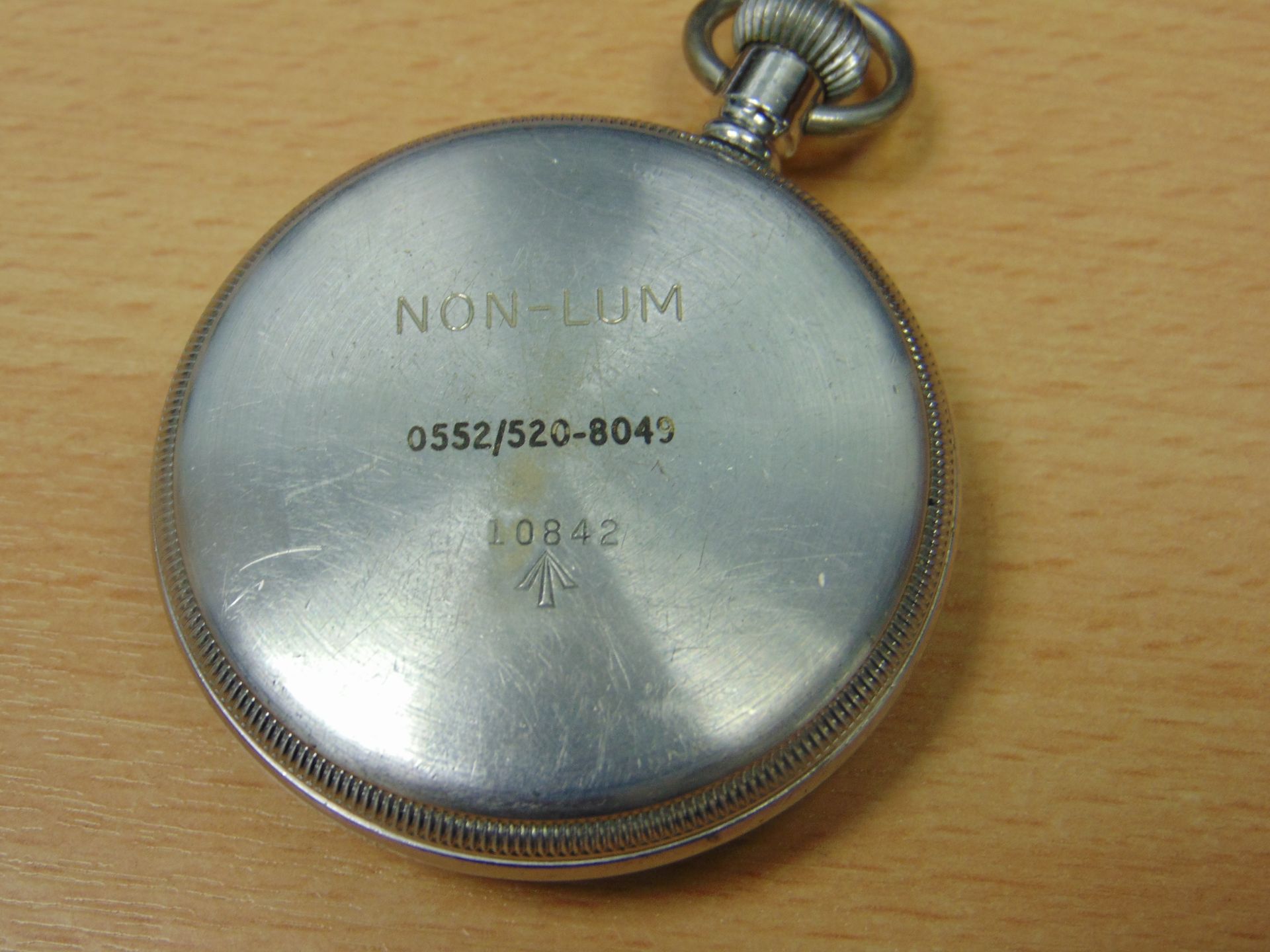 VERY RARE NON LUMINOUS WALTHAM NAVY ISSUE SERVICE WATCH - Image 3 of 5