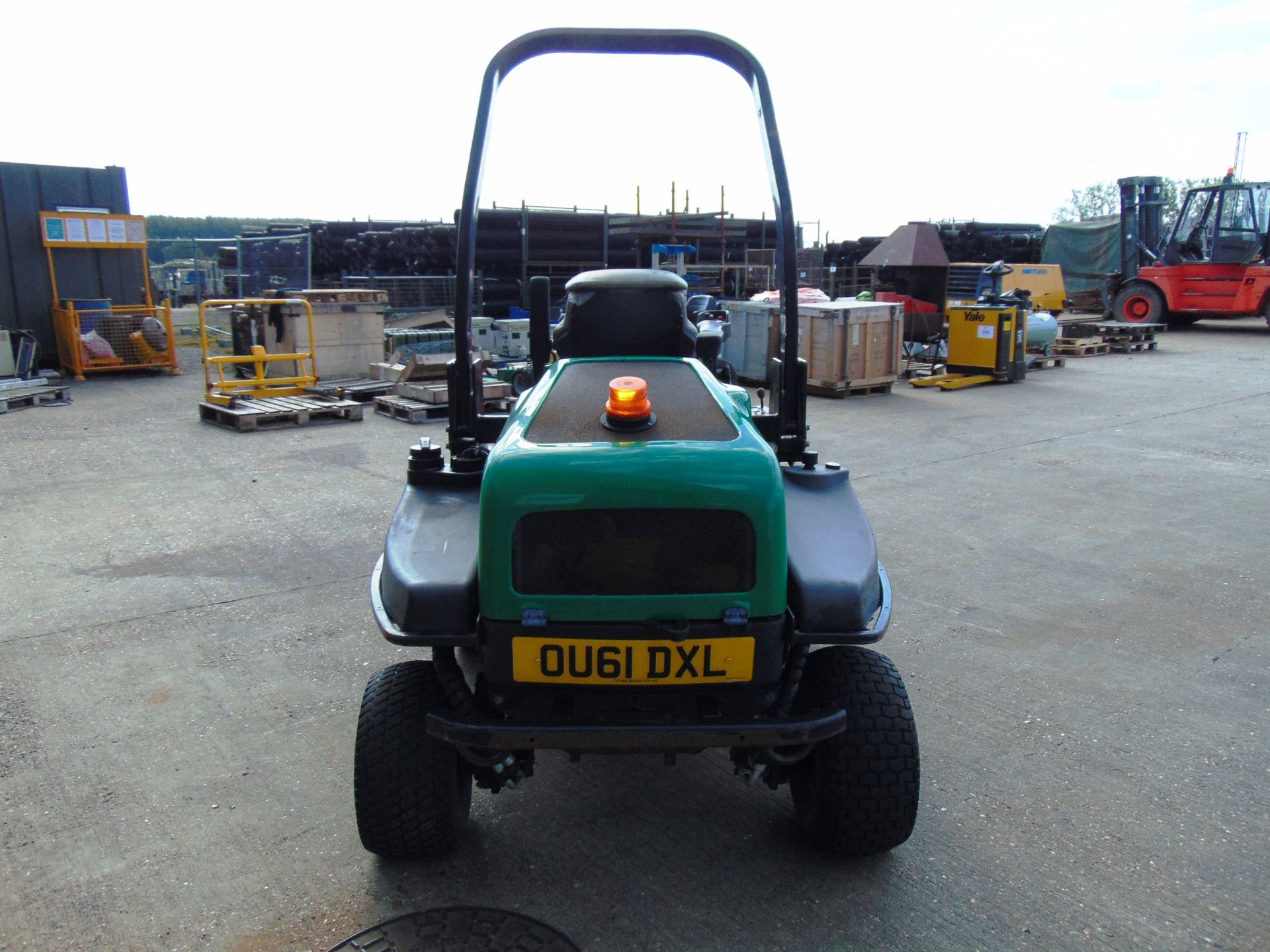 2012 Ransomes HR 3300T Outfront 3 Blade Hydraulic Rotary Mower. 4,560 hrs from UK Govt Contract. - Image 8 of 22
