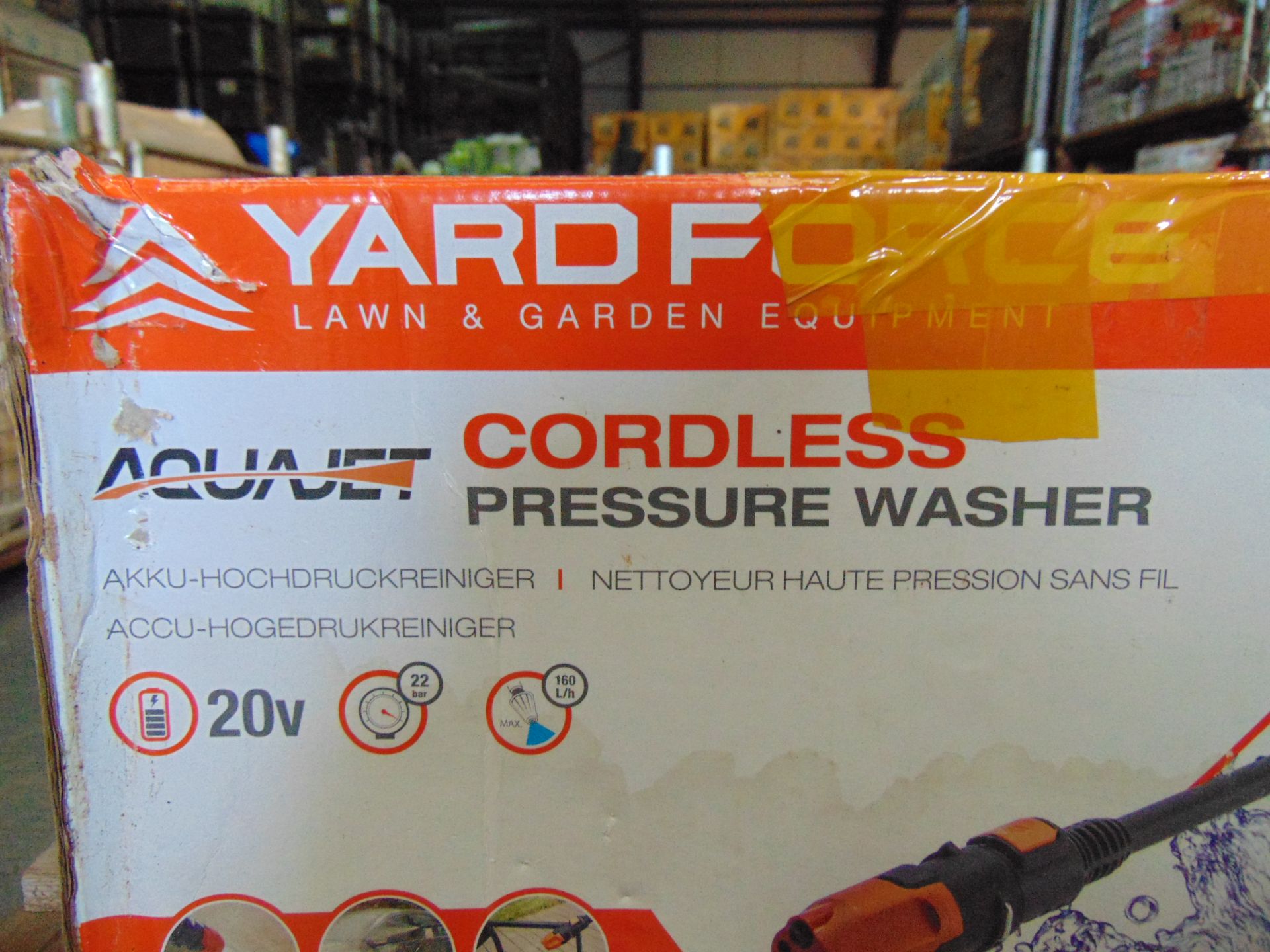 6 x Cordless Pressure Washers as shown - Image 3 of 7