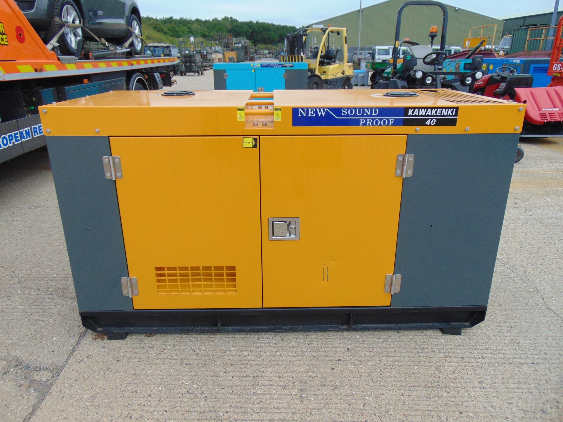 UNISSUED 40 KVA 3 Phase Silent Diesel Generator Set. This generator is 3 phase 230/400 volt 50 Hz - Image 4 of 21