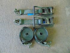 2 x Unissued SpanSet Ratchets and Straps as shown