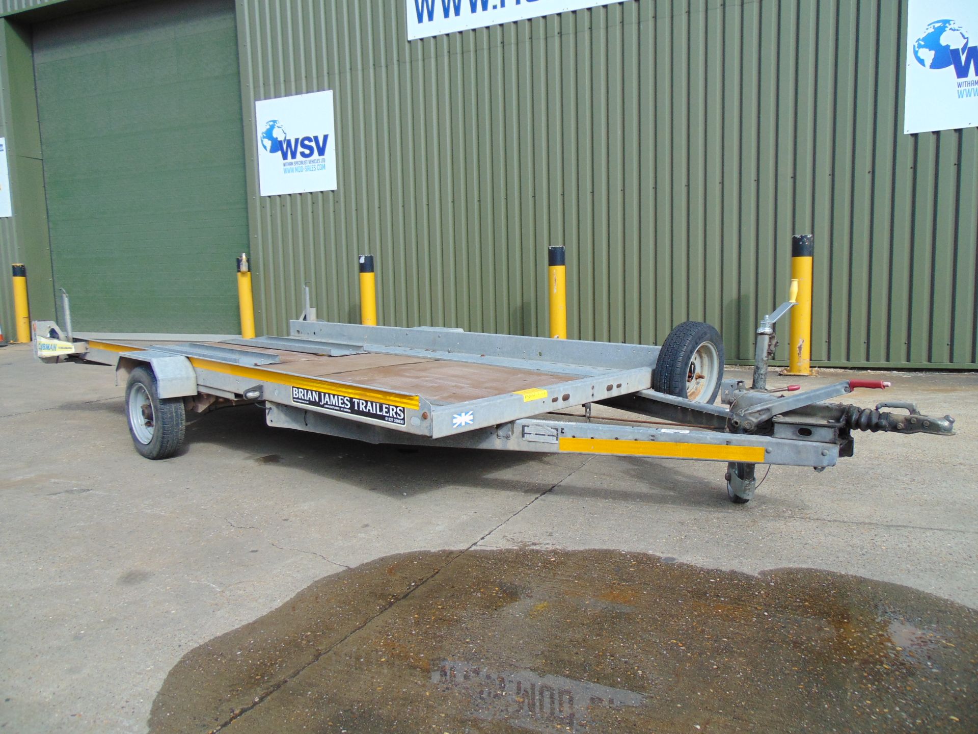 Brian James Clubman Single Axle Car Transporter Trailer with Ramps - Image 2 of 17
