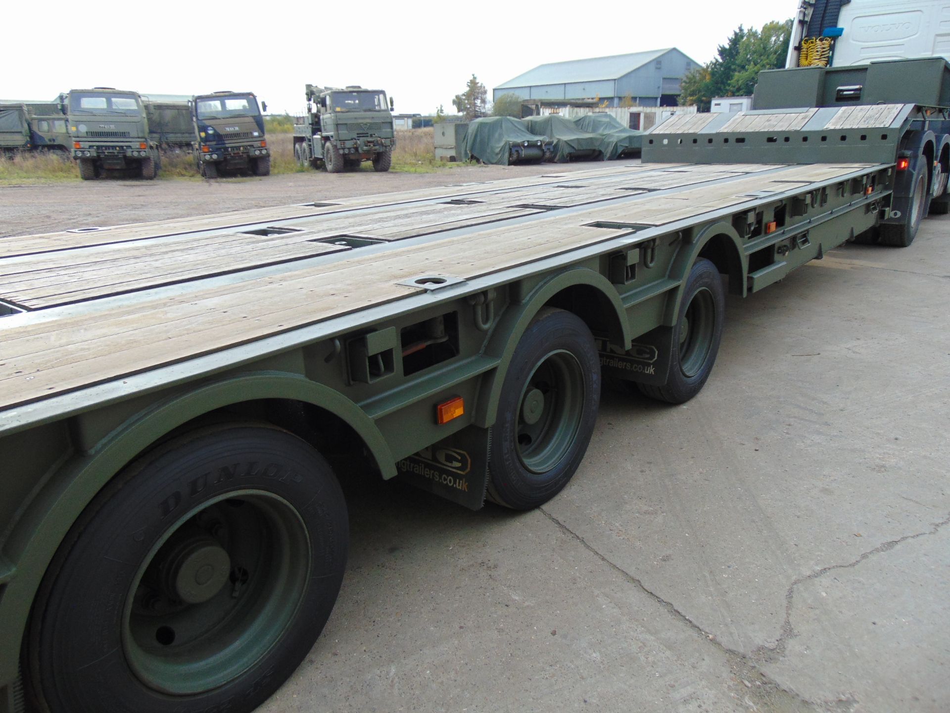 Ex Reserve King GTS38 Tri Axle Stepframe trailer - Image 28 of 41