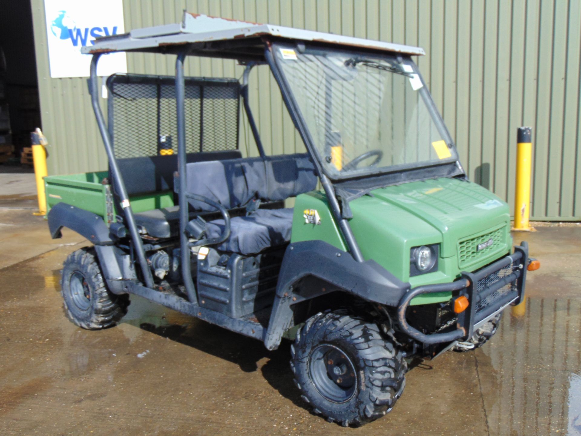 Kawasaki Mule 4010 4WD Diesel Utility Vehicle UTV c/w Power steering 2481 hours only 4 or 2 seat - Image 2 of 25