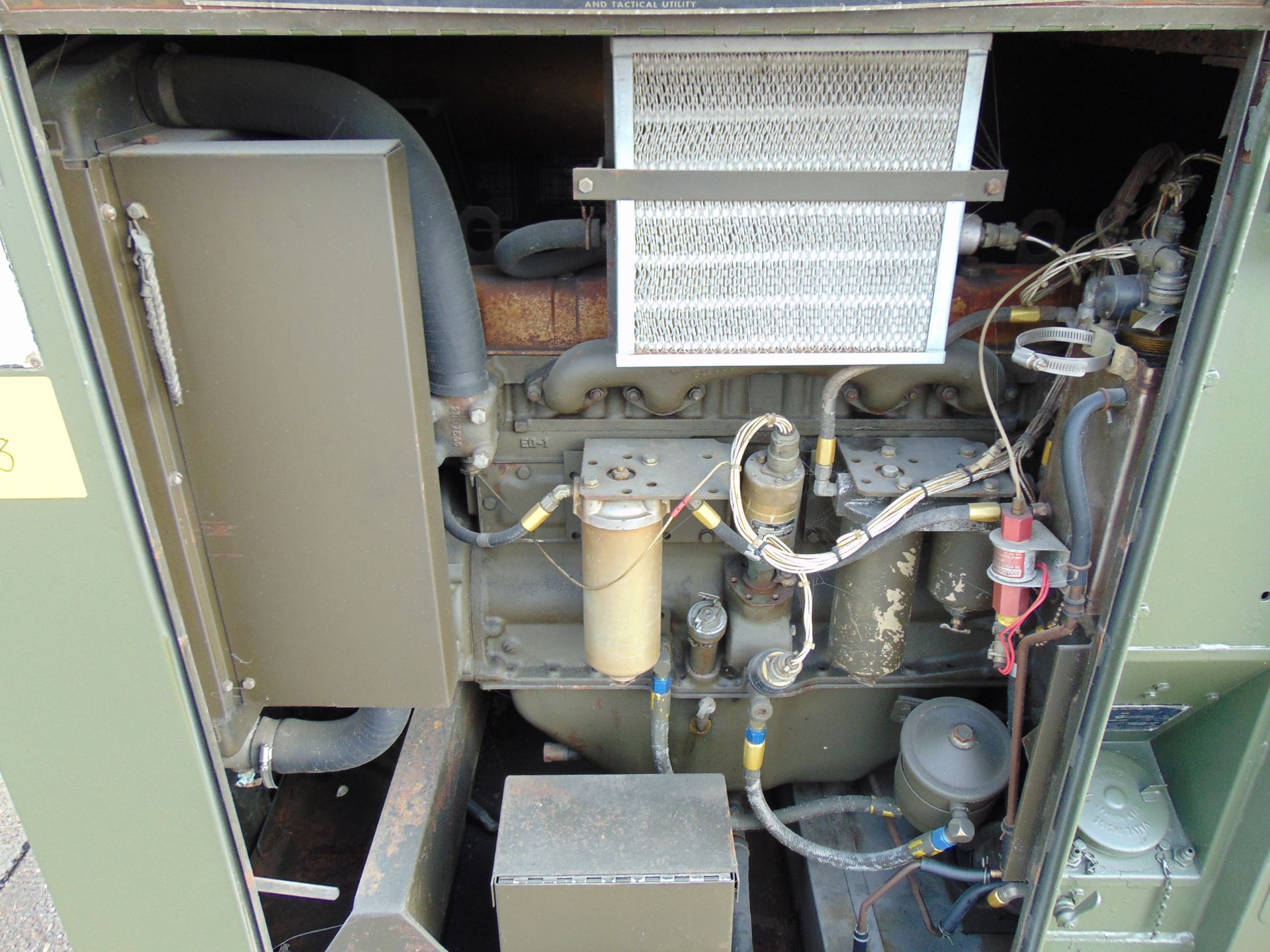 FERMONT MEP005A 37.5 KVA Portable Diesel Generator ONLY 2,257 Hours! - Image 7 of 19