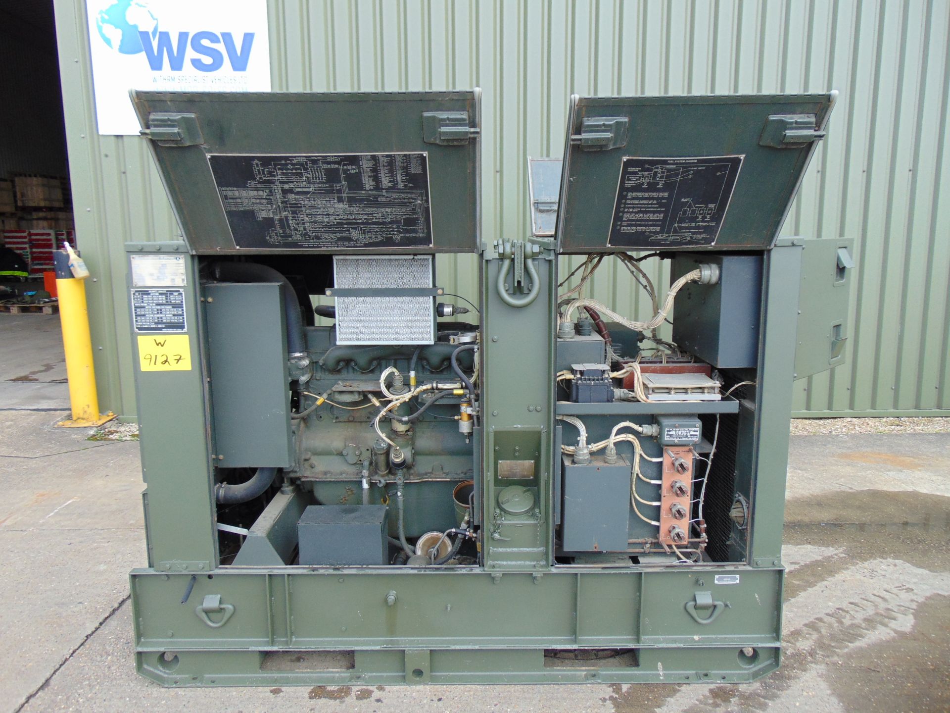 FERMONT MEP005A 37.5 KVA Portable Diesel Generator ONLY 1,021 Hours! - Image 8 of 20