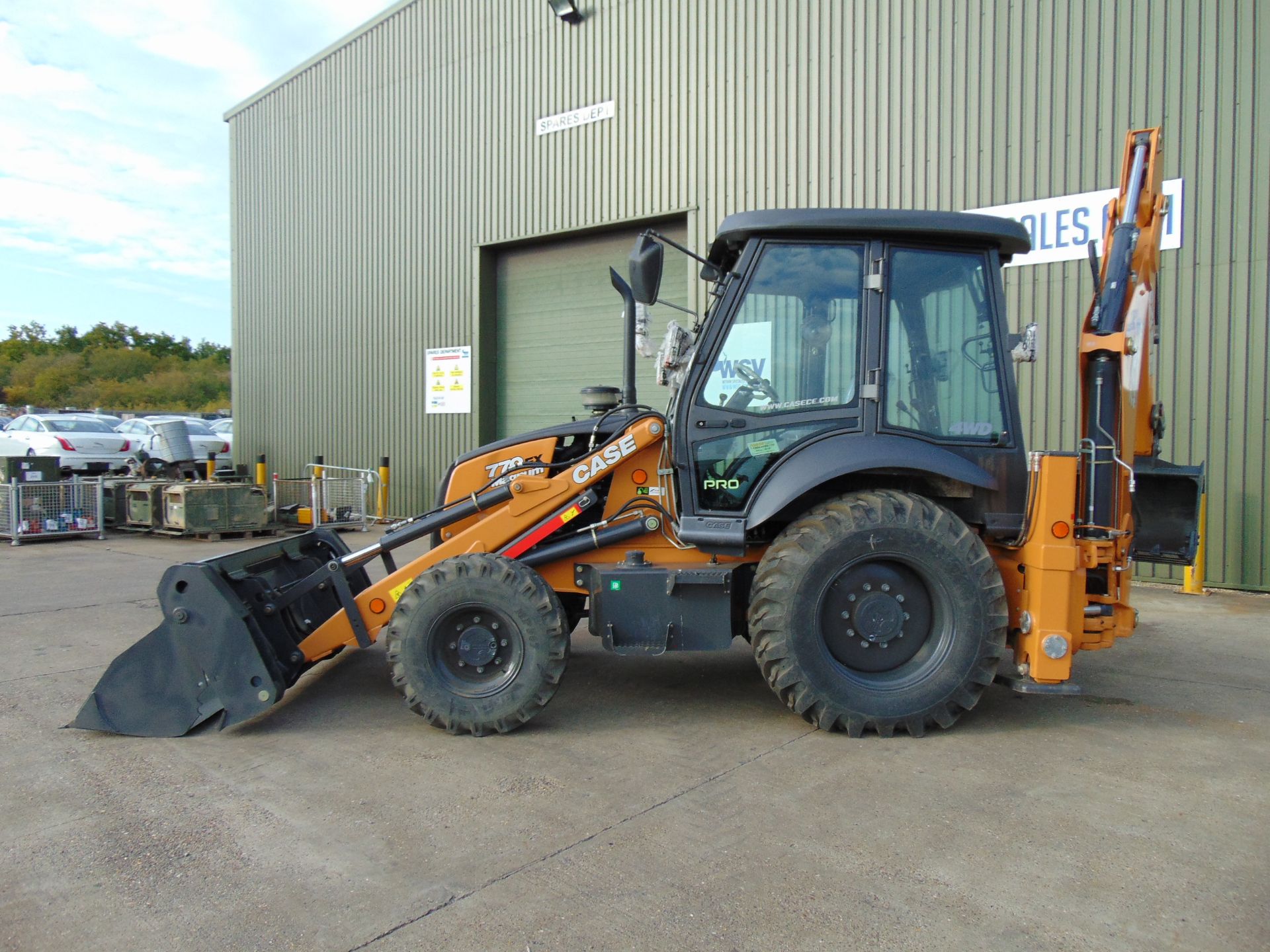 UNUSED Case 770 EX Magnum Backhoe Excavator with 4 in 1 bucket Etc. - Image 7 of 36