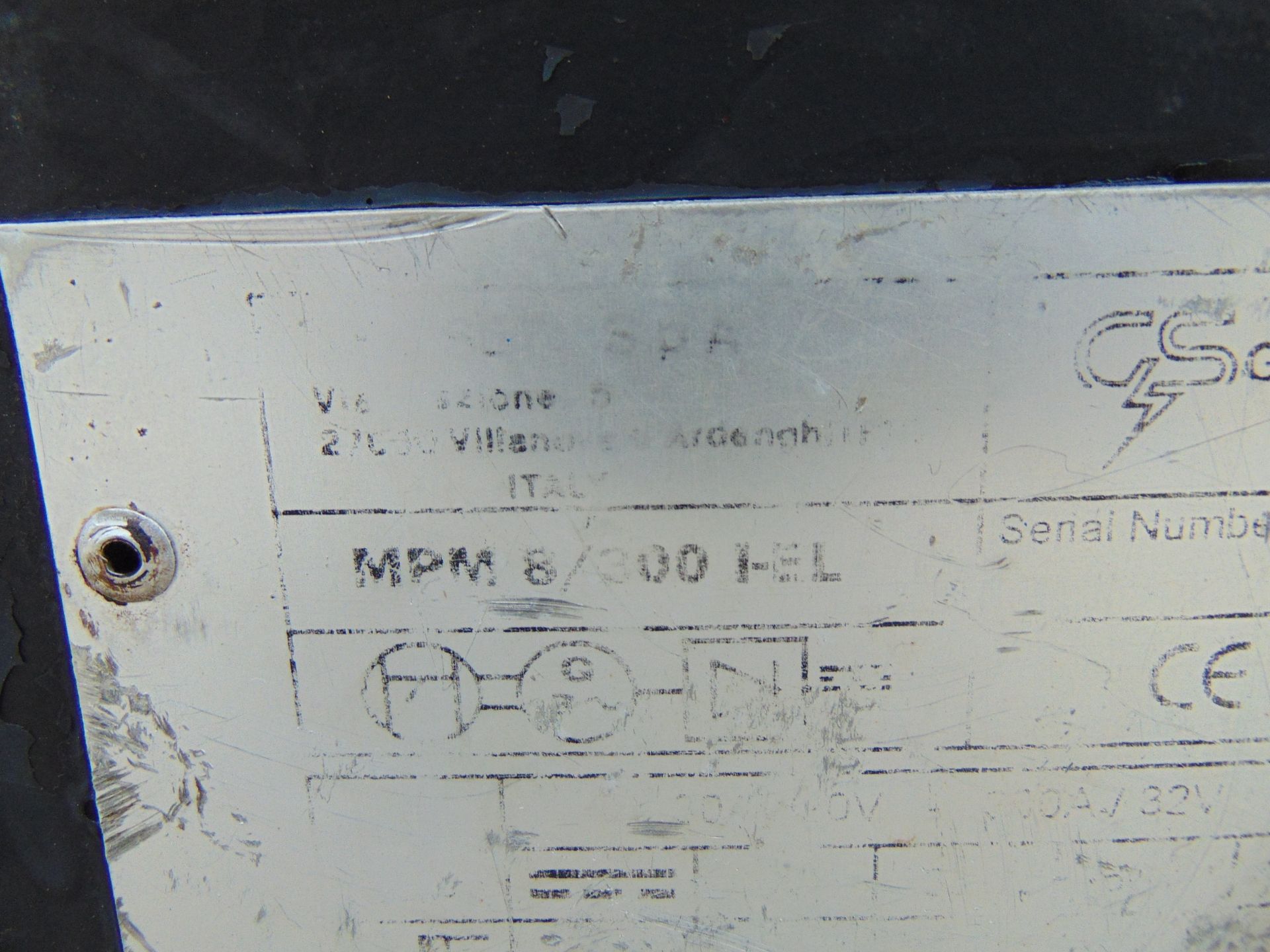 MPM 8-300 I-EL Genset 8 KVA 240/110V 300 AMP Diesel Welder ONLY 1,997 Hours - Image 16 of 16