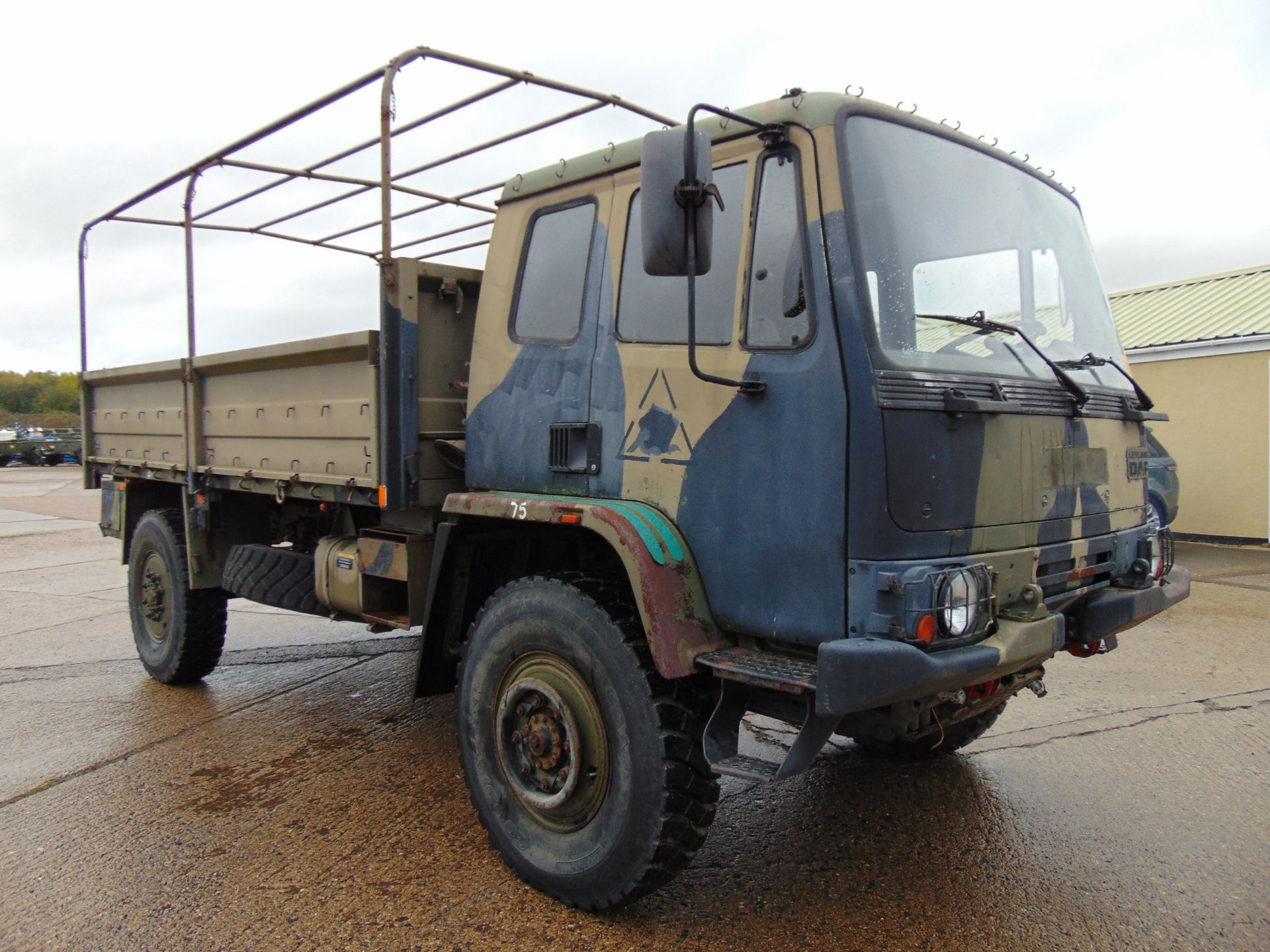 Left Hand Drive Leyland Daf 45/150 4 x 4 Winch Truck