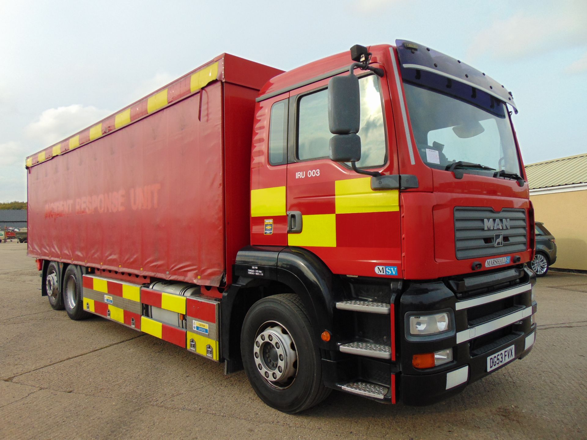 2003 MAN TG-A 6x2 Rear Steer Incident Support Unit ONLY 23,744Km!