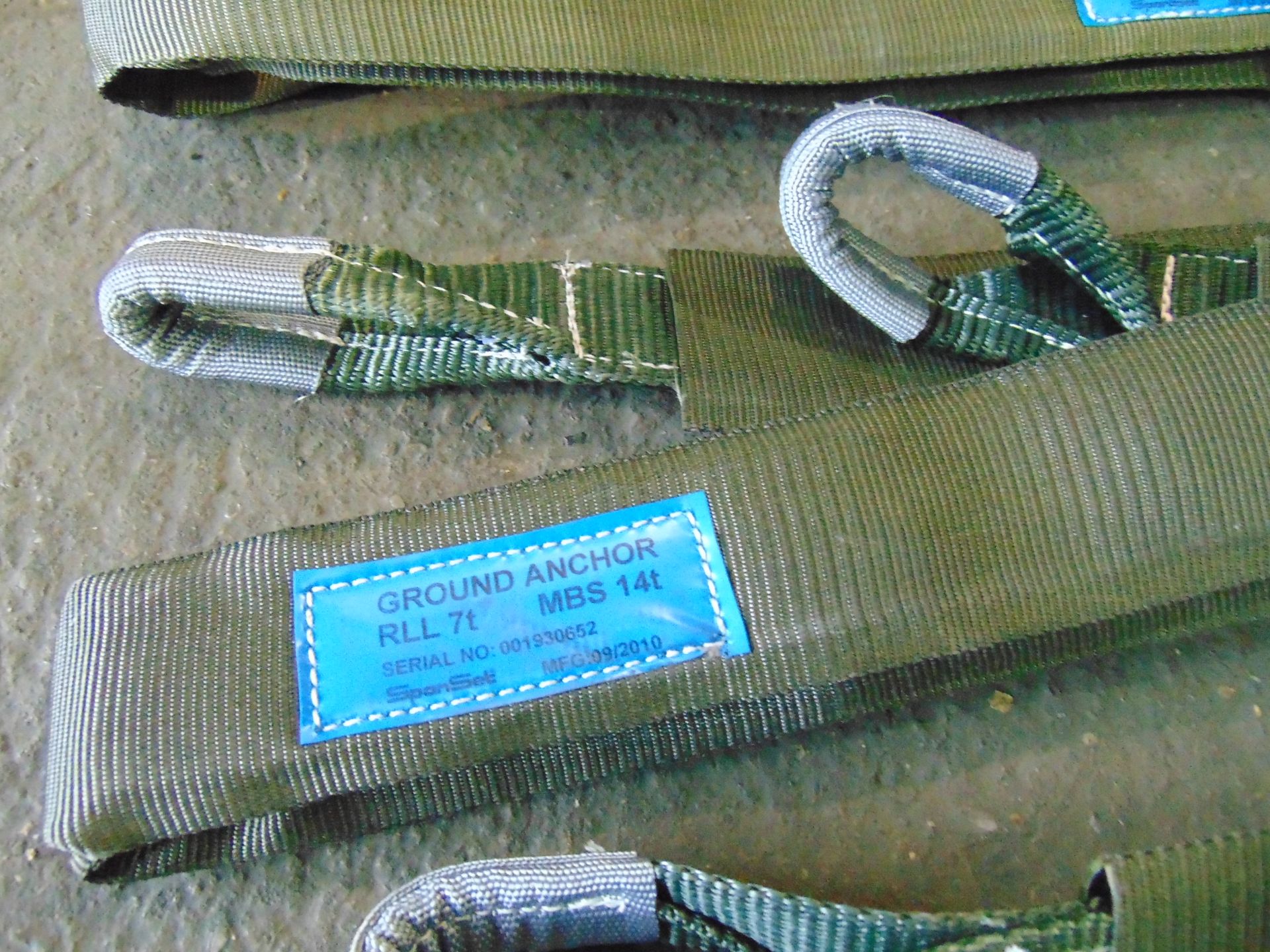 3 x Unissued SpanSet 14t Ground Anchor Straps as shown - Image 3 of 4