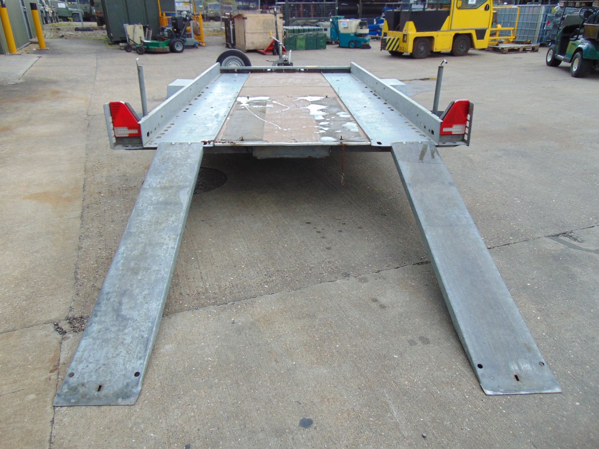 Brian James Clubman Single Axle Car Transporter Trailer with Ramps - Image 16 of 17