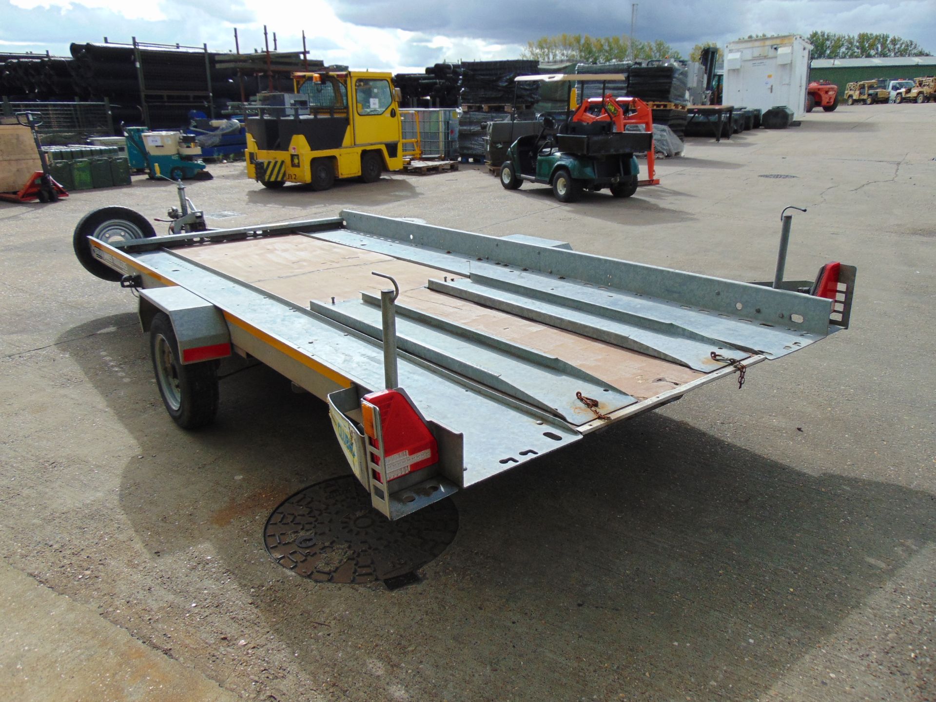 Brian James Clubman Single Axle Car Transporter Trailer with Ramps - Image 5 of 17