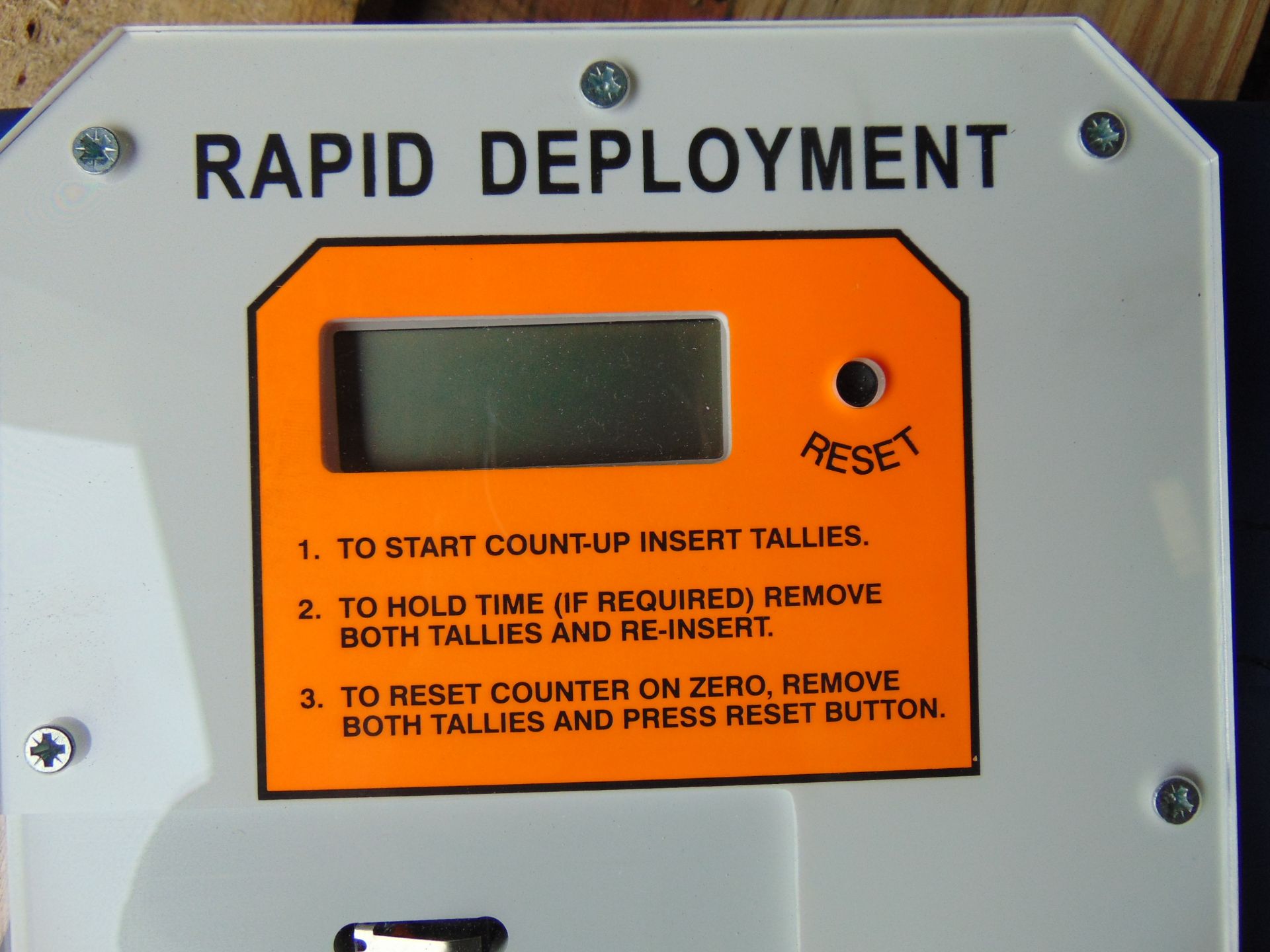 2 x UNISSUED Rapid Deployment Tally Boards - Image 2 of 5