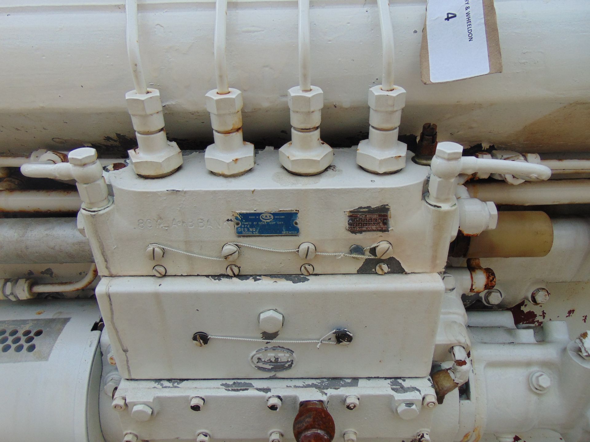 Paxman AYJCAZ V8 Diesel Marine Engine - Image 9 of 19