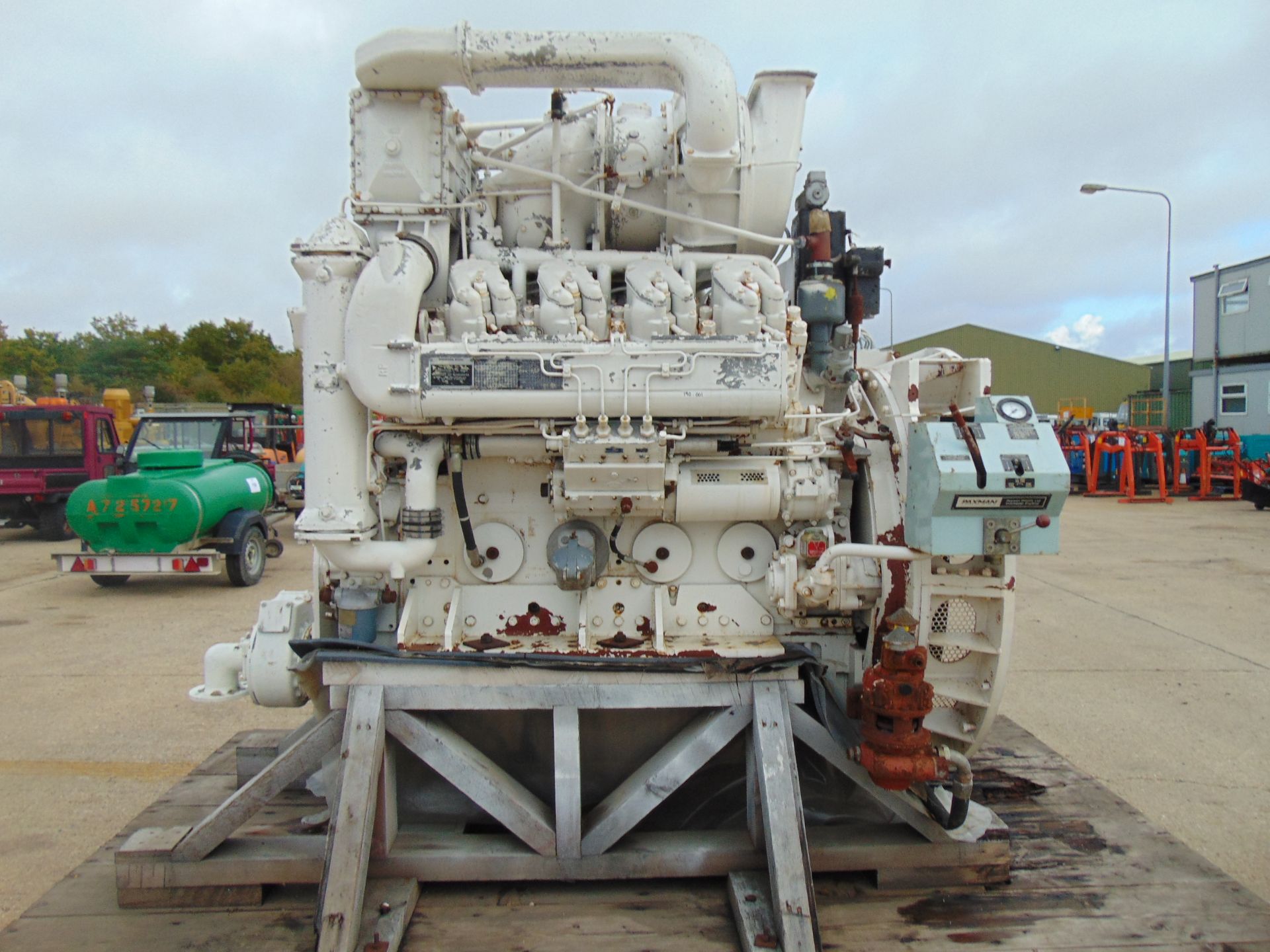 Paxman AYJCAZ V8 Diesel Marine Engine - Image 5 of 19