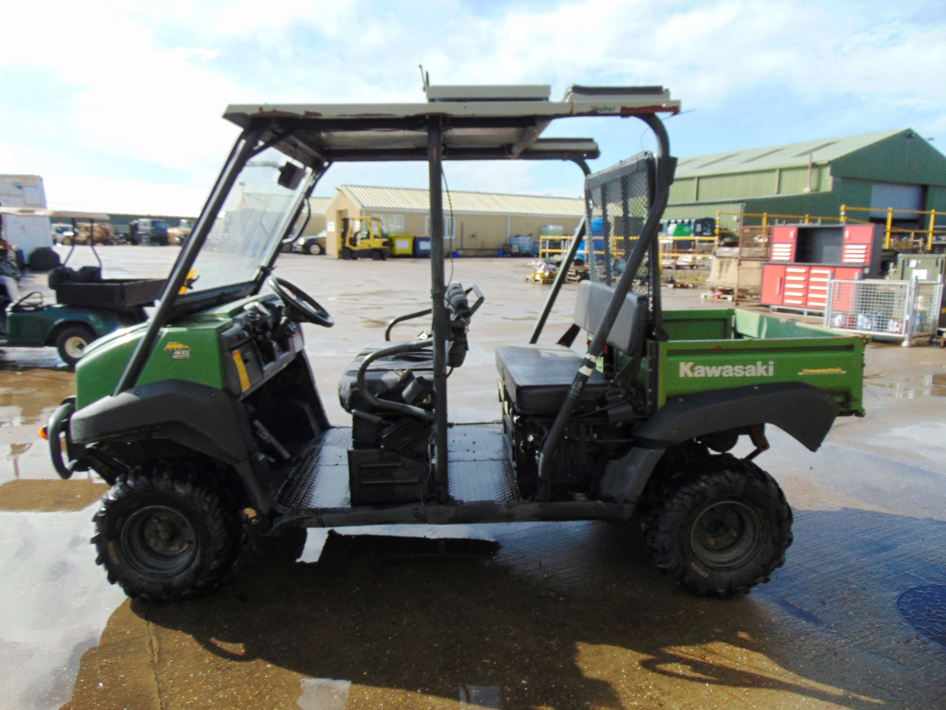 Kawasaki Mule 4010 4WD Diesel Utility Vehicle UTV c/w Power steering 2481 hours only 4 or 2 seat - Image 5 of 25