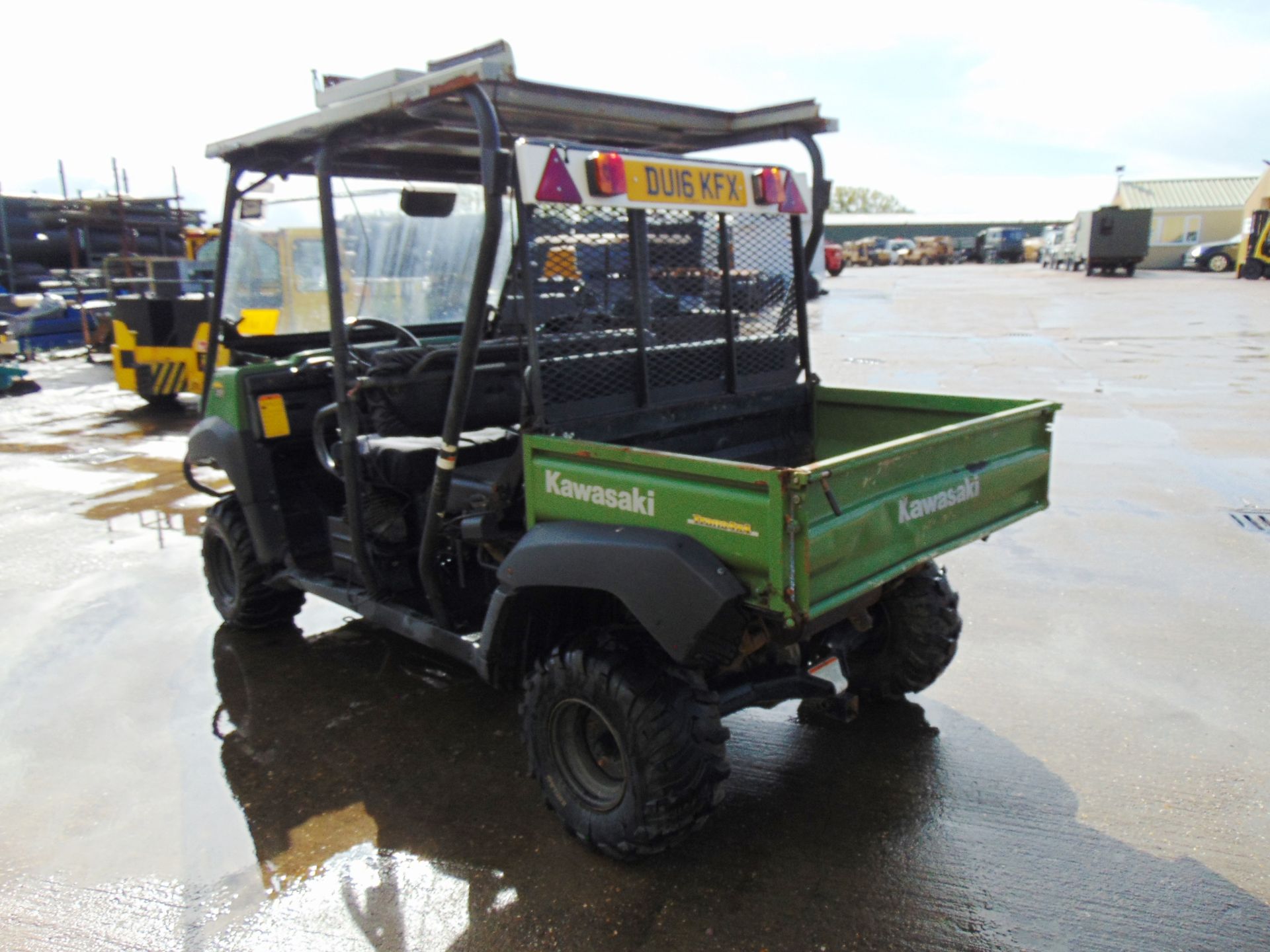 Kawasaki Mule 4010 4WD Diesel Utility Vehicle UTV c/w Power steering 2481 hours only 4 or 2 seat - Image 6 of 25