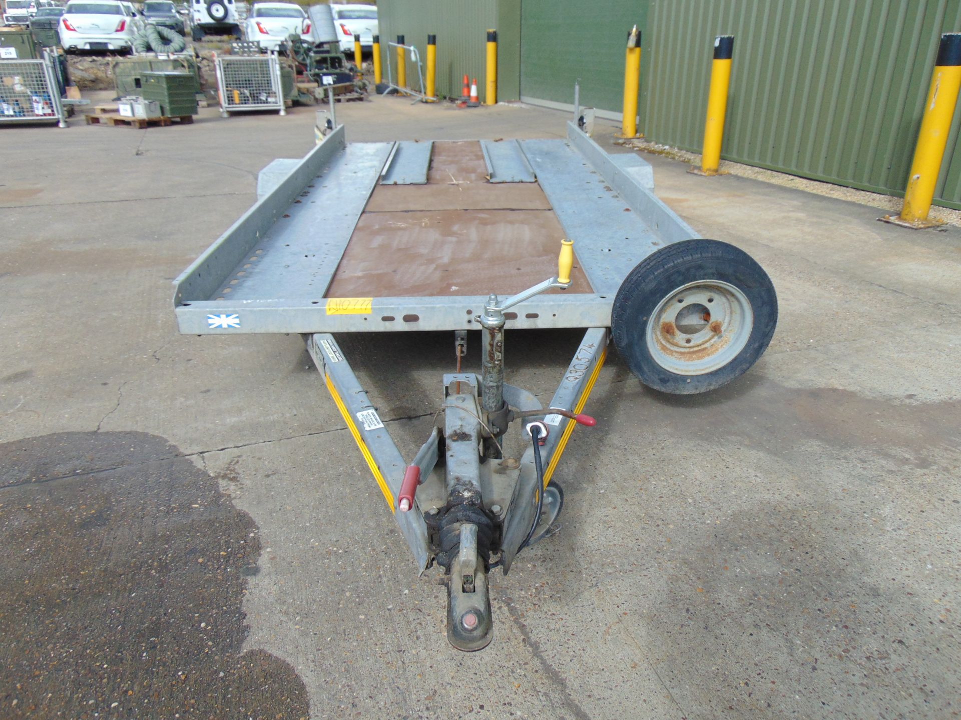 Brian James Clubman Single Axle Car Transporter Trailer with Ramps - Image 3 of 17