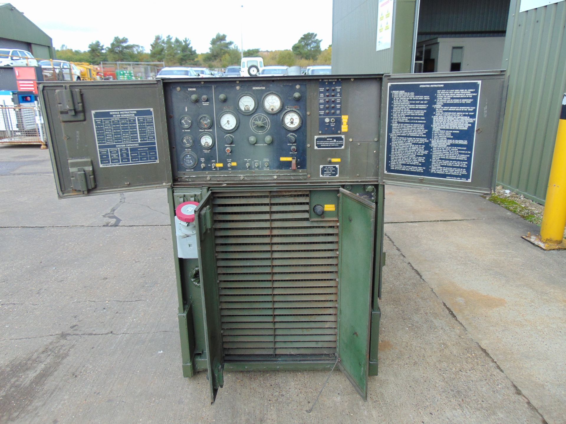 FERMONT MEP005A 37.5 KVA Portable Diesel Generator ONLY 2,257 Hours! - Image 13 of 19