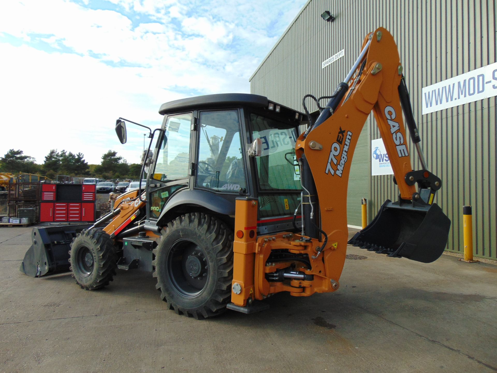 UNUSED Case 770 EX Magnum Backhoe Excavator with 4 in 1 bucket Etc. - Image 6 of 36