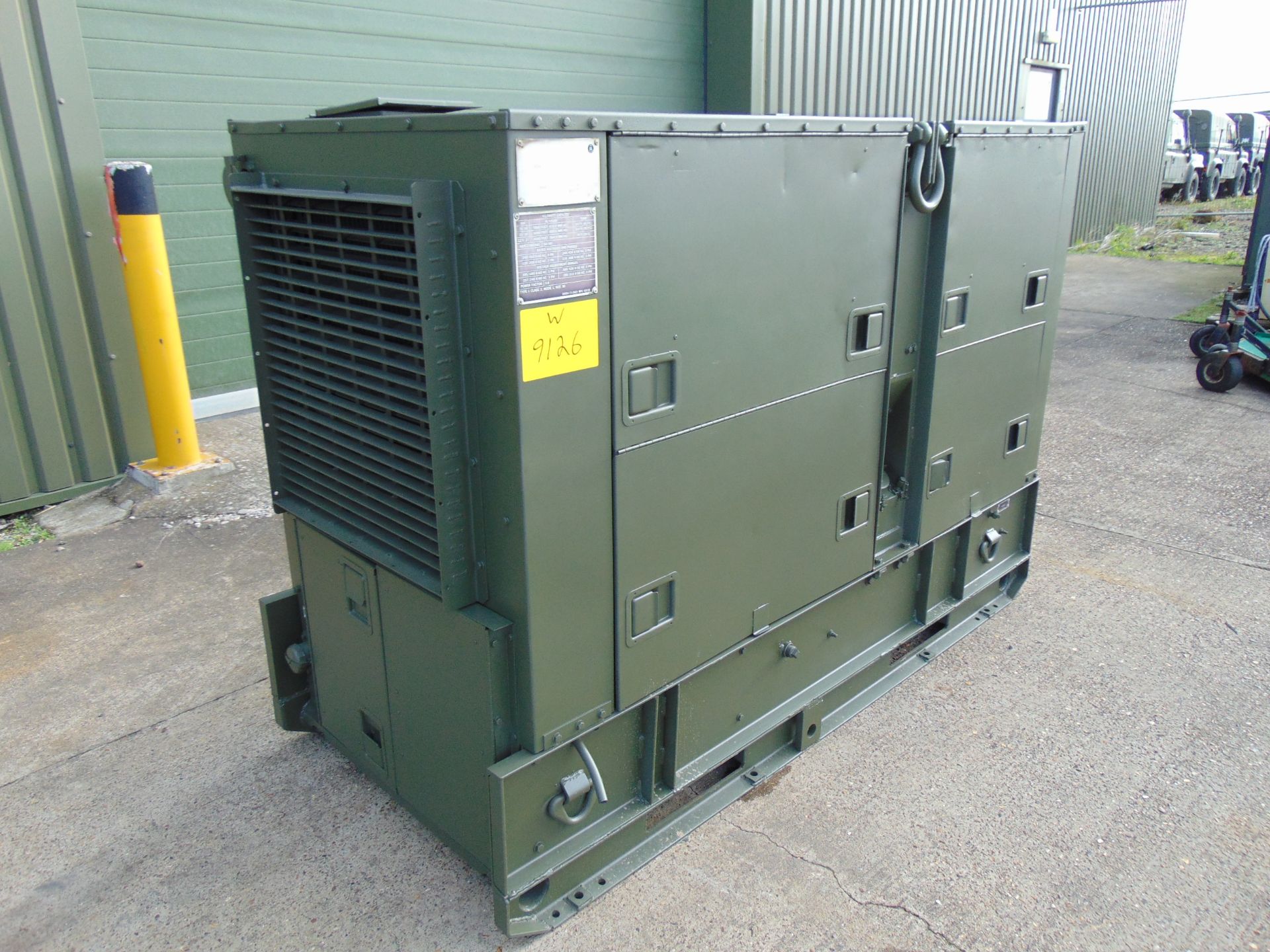 FERMONT MEP005A 37.5 KVA Portable Diesel Generator ONLY 690 Hours! - Image 2 of 19