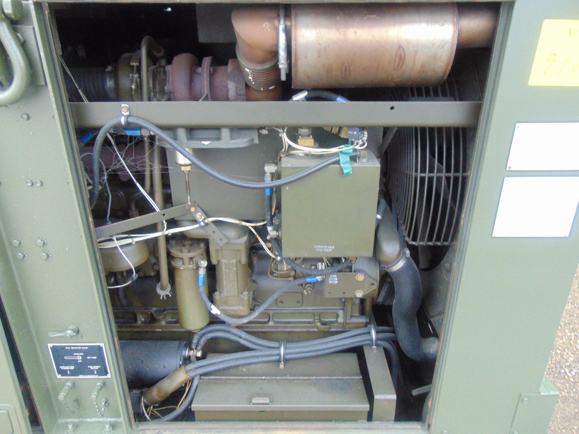 FERMONT MEP006A 75 KVA Portable Diesel Generator ONLY 2,617 Hours! - Image 11 of 23