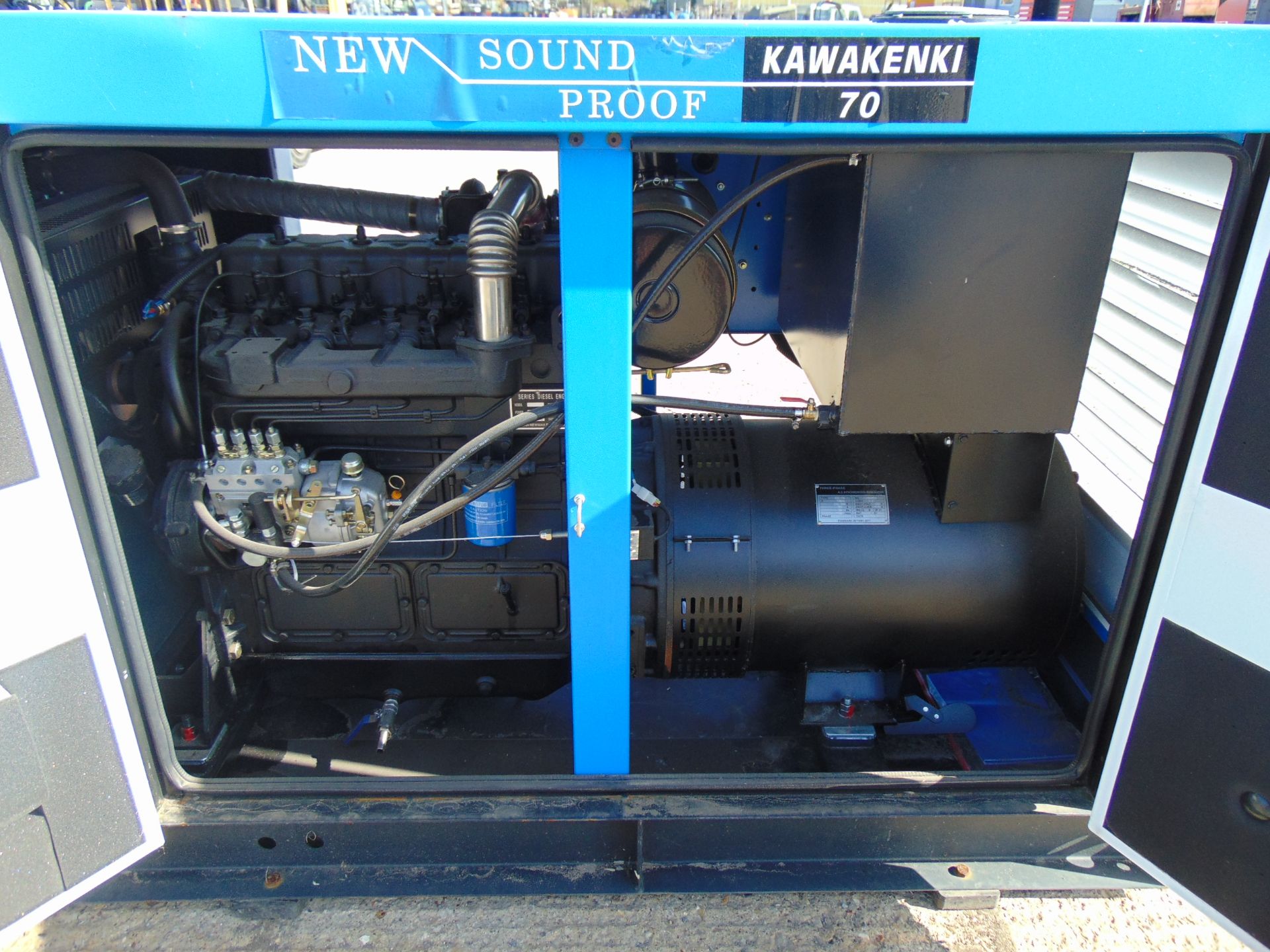 UNISSUED 70 KVA 3 Phase Silent Diesel Generator Set - Image 20 of 23