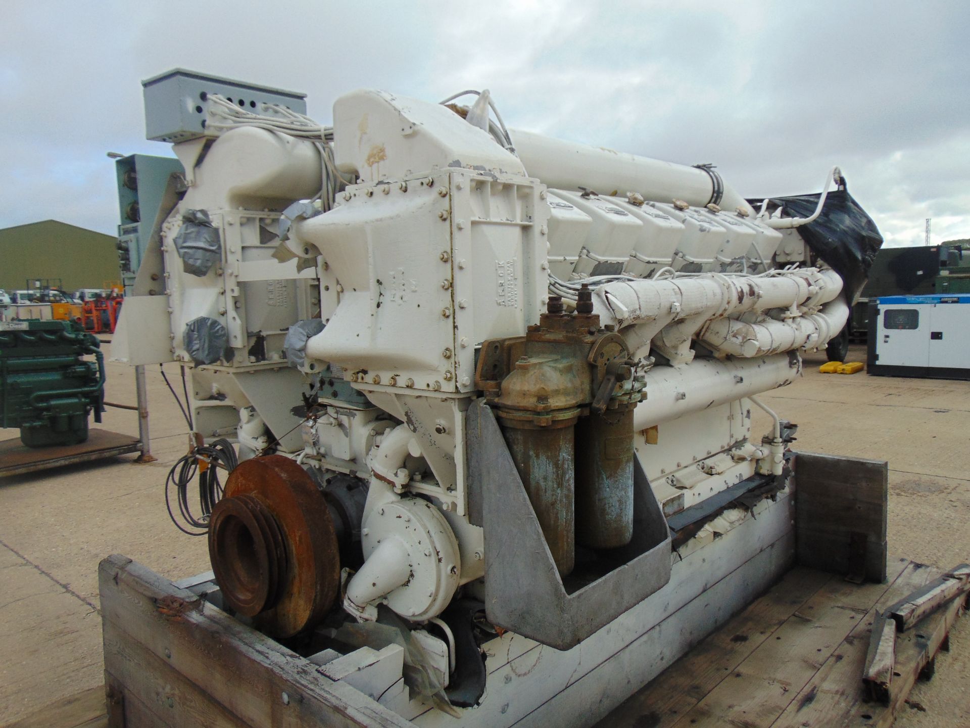 Paxman A12 YHCAZ V12 Diesel Marine Engine - Image 6 of 18