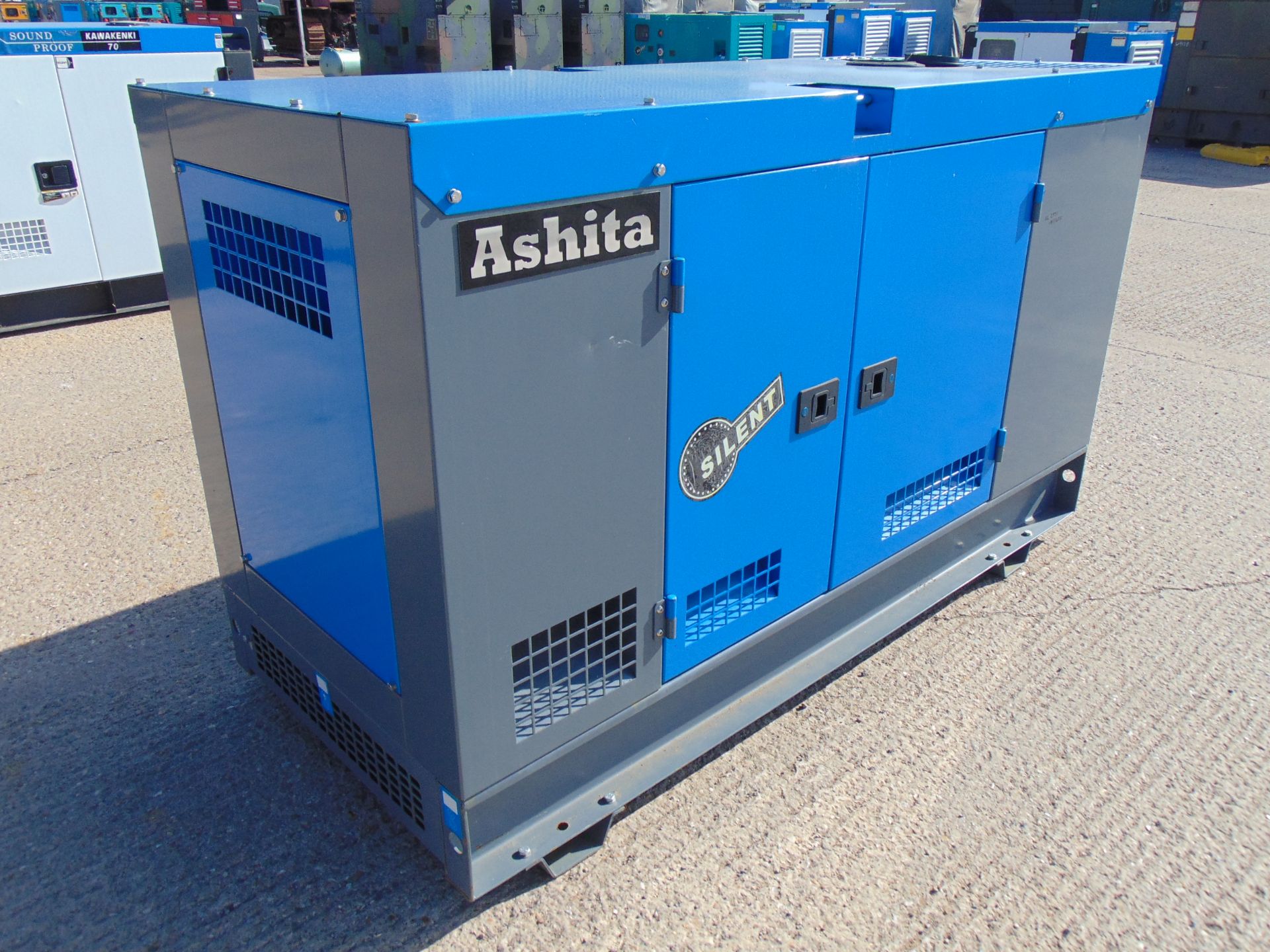 UNISSUED 50 KVA 3 Phase Silent Diesel Generator Set. This generator is 3 phase 380 volt 50 Hz - Image 5 of 23