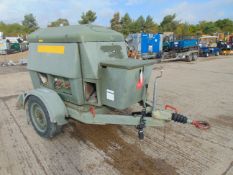 Ex Uk Royal Air Force Trailer Mounted 25 KVA Generator