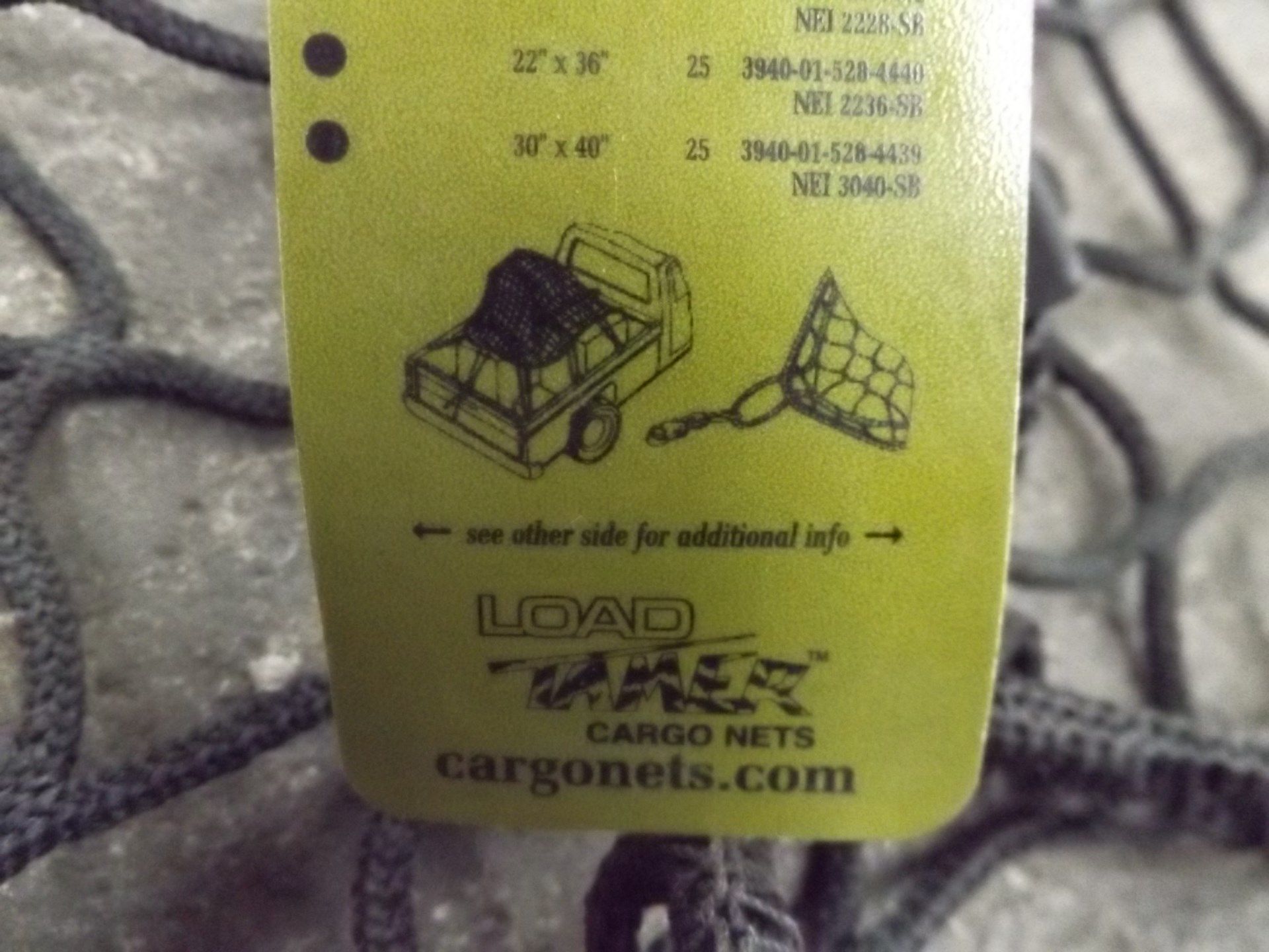 LoadTamer 80"X84" Cargo Net - Image 3 of 3