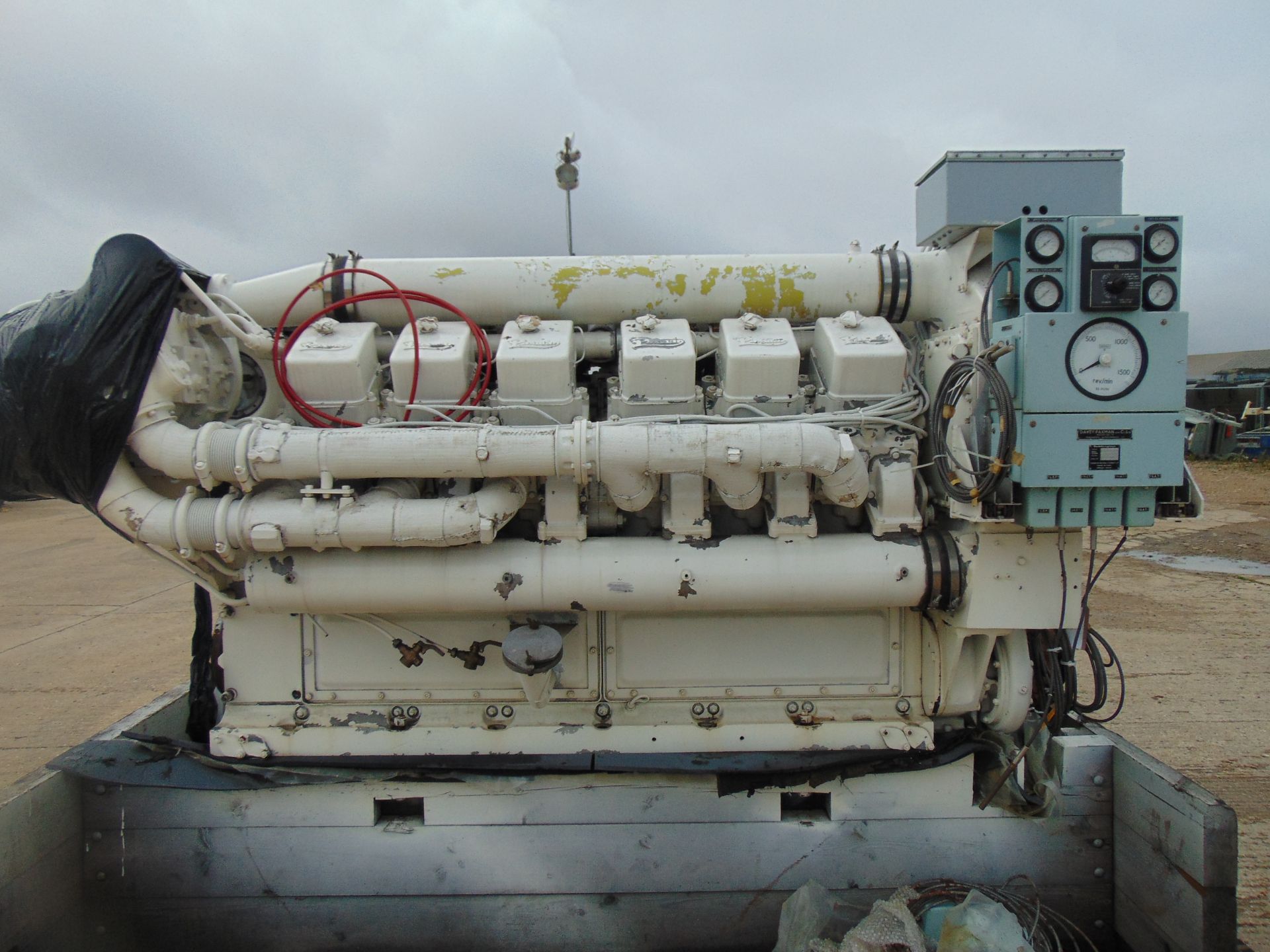 Paxman A12 YHCAZ V12 Diesel Marine Engine