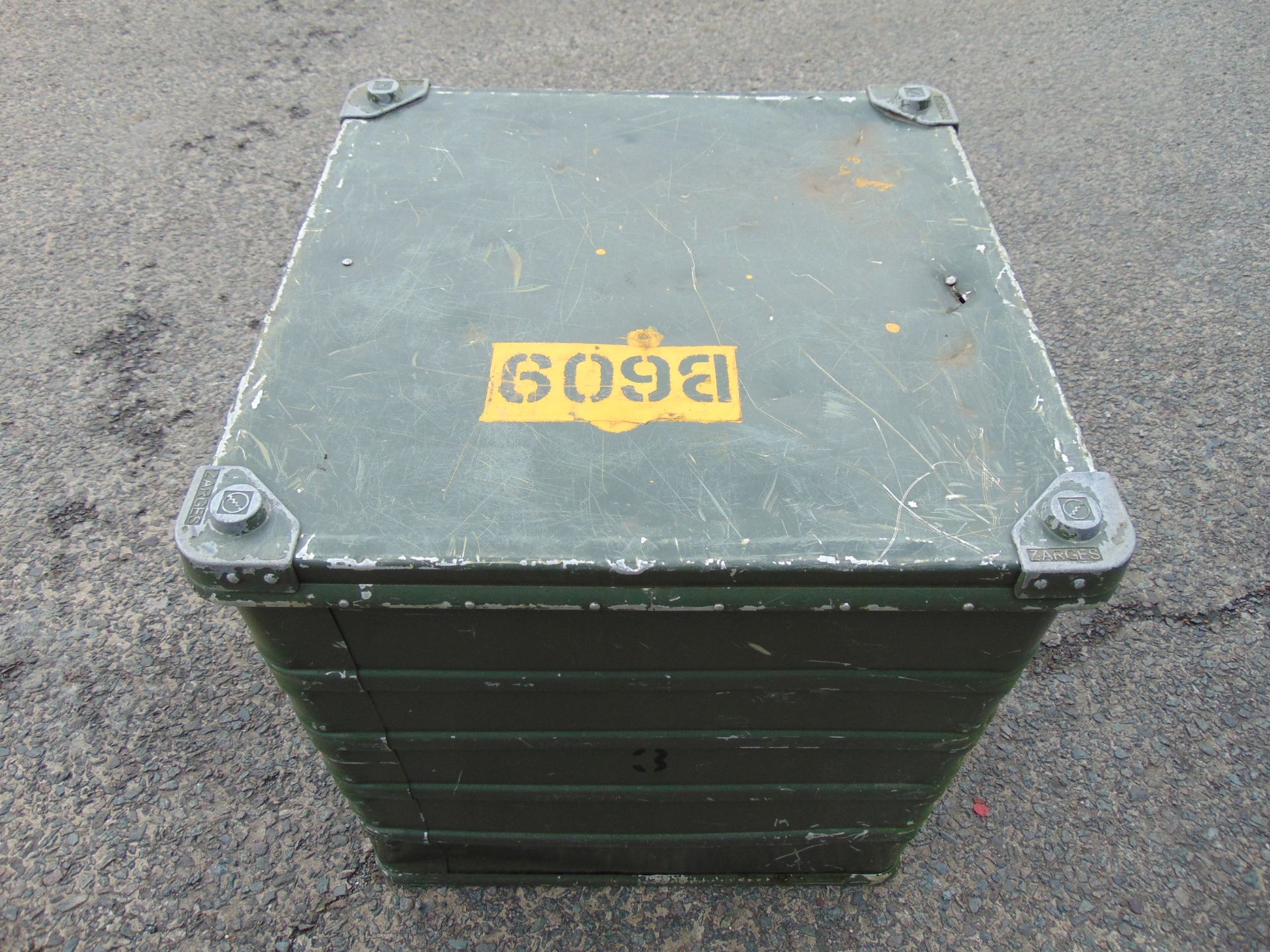 Heavy Duty Zarges Aluminium Case 90x60x60cm - Image 3 of 5