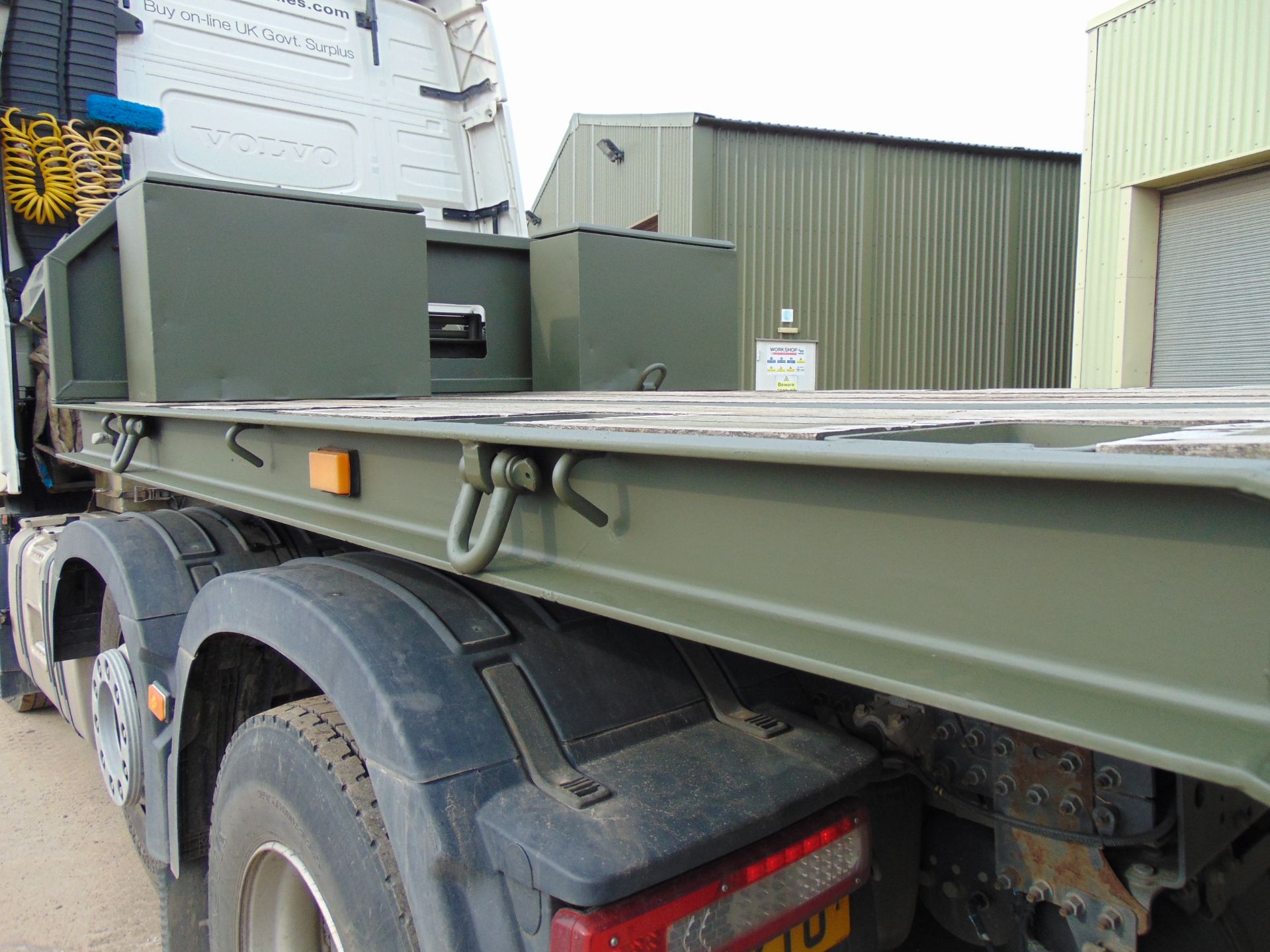 Ex Reserve King GTS38 Tri Axle Stepframe trailer - Image 33 of 41