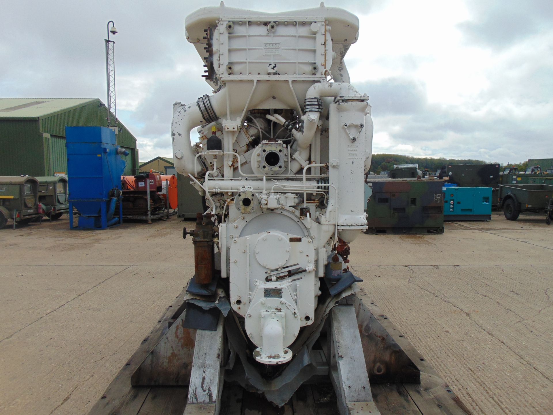 Paxman AYJCAZ V8 Diesel Marine Engine - Image 7 of 19