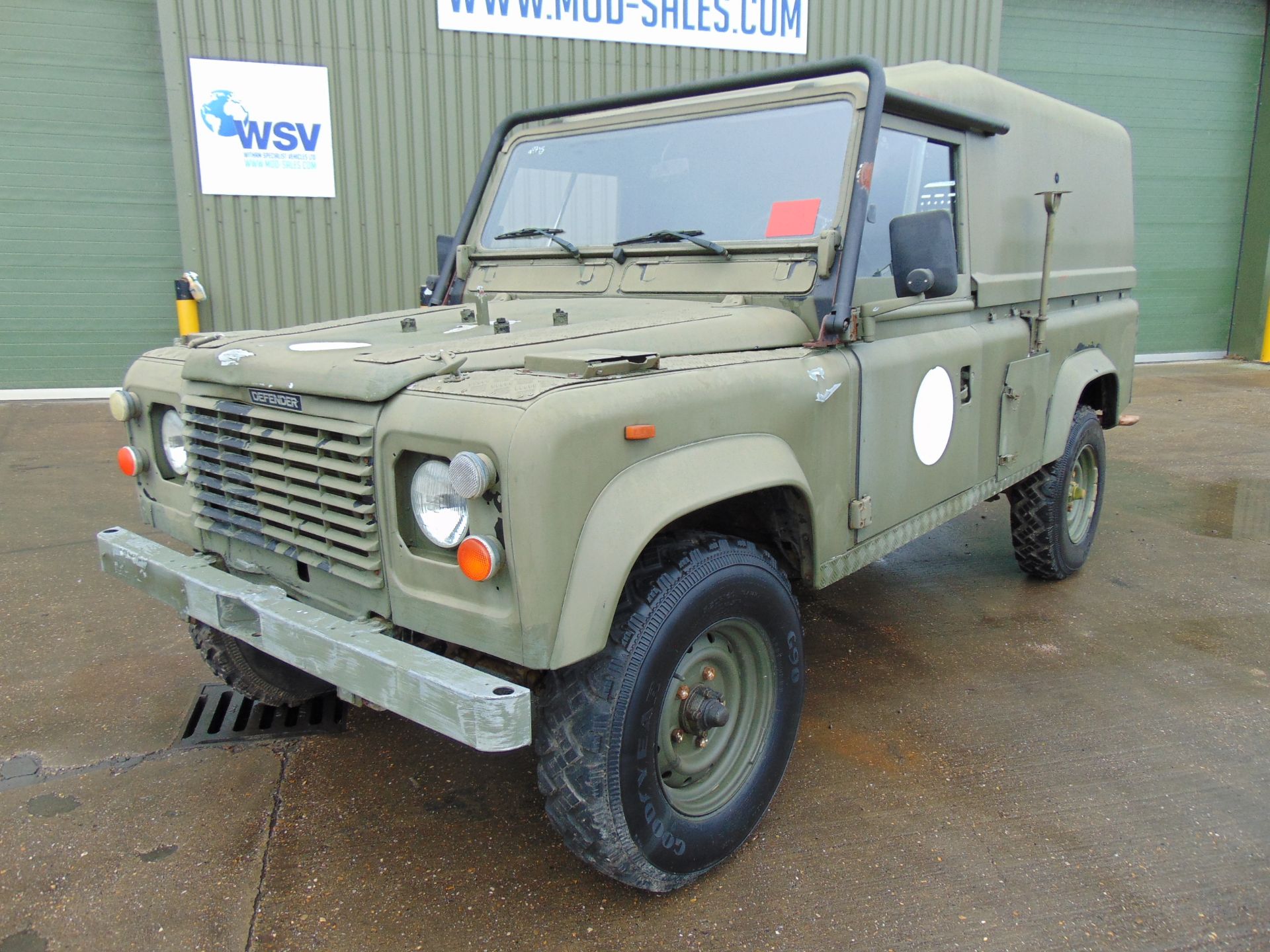 Left Hand Drive Land Rover 110 Tithonus hardtop