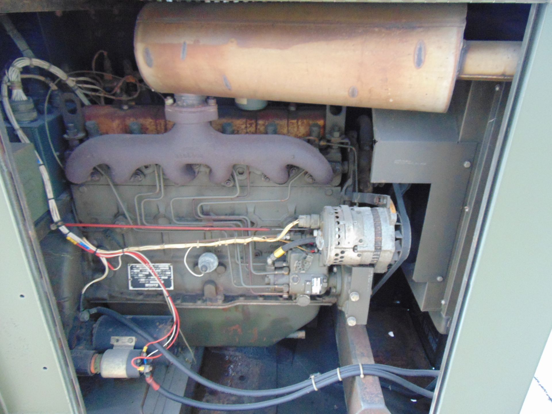 FERMONT MEP005A 37.5 KVA Portable Diesel Generator ONLY 2,257 Hours! - Image 10 of 19