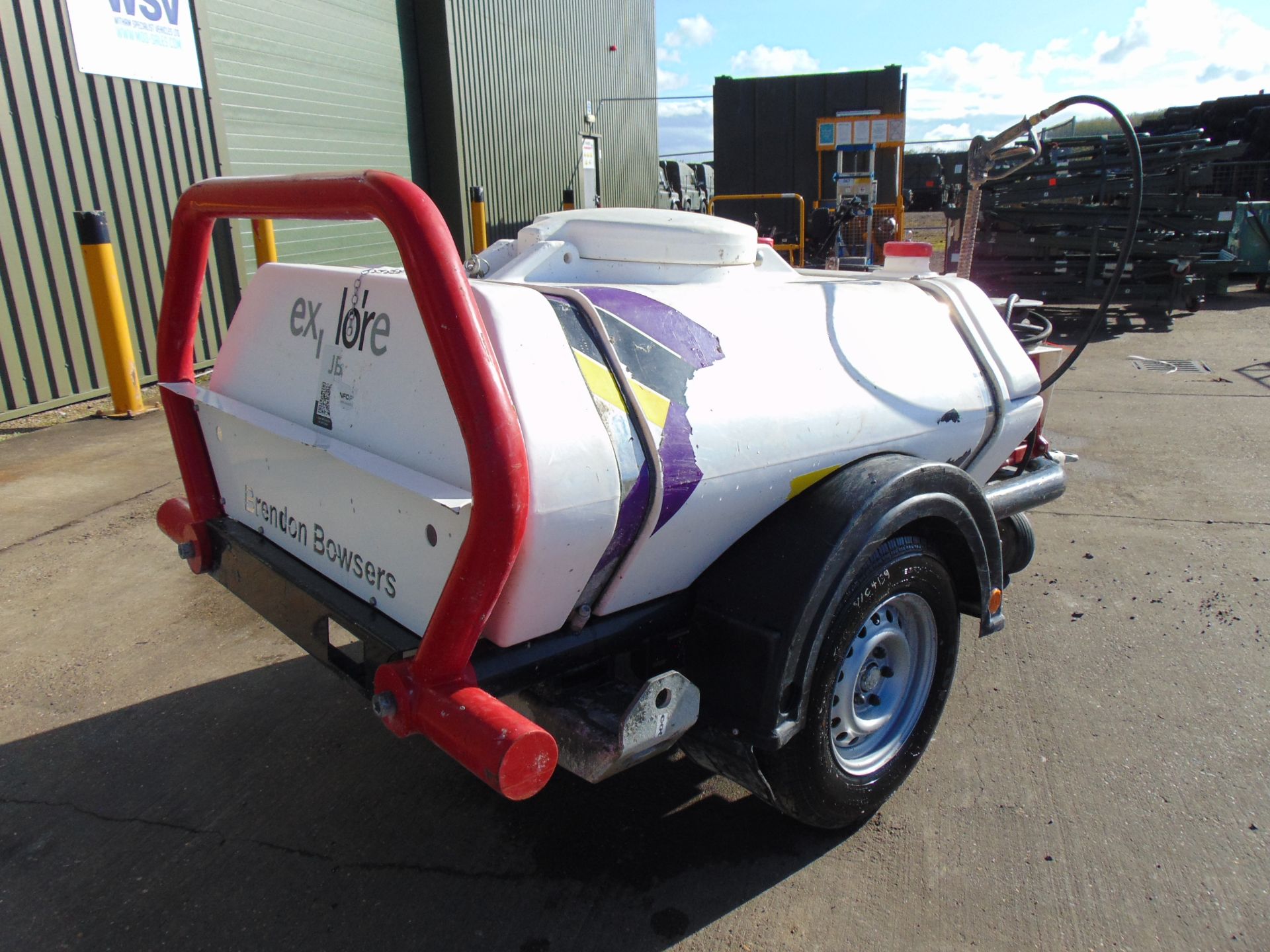 Brendon Powerwasher BB1000 Yanmar Diesel Pressure Washer Bowser Trailer - Image 7 of 21