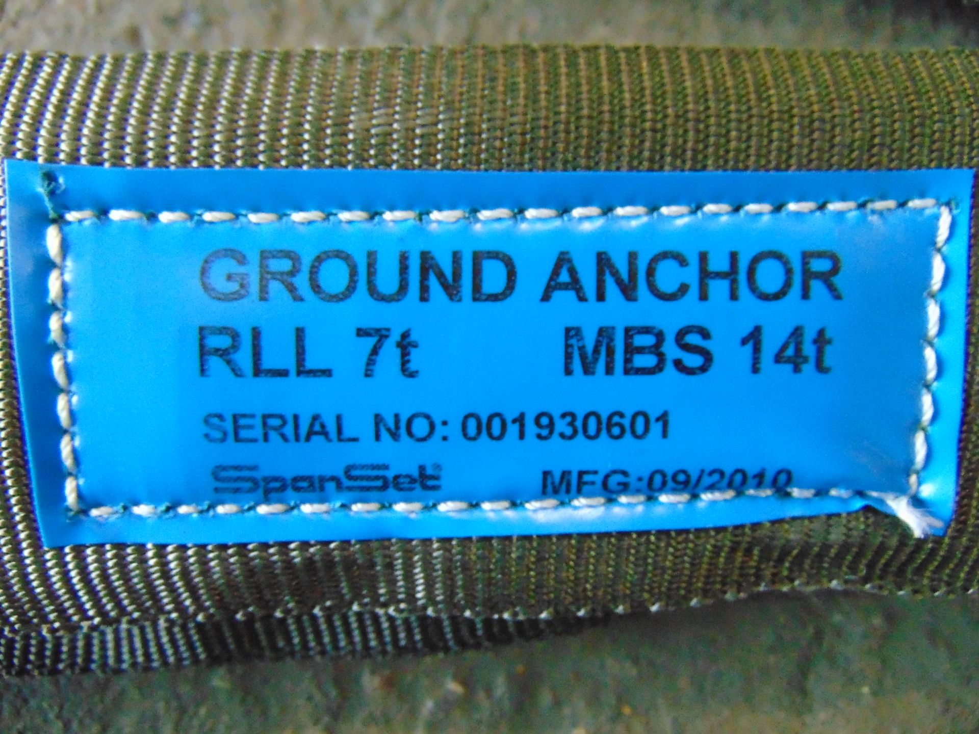 3 x Unissued SpanSet 14t Ground Anchor Straps as shown - Image 4 of 4