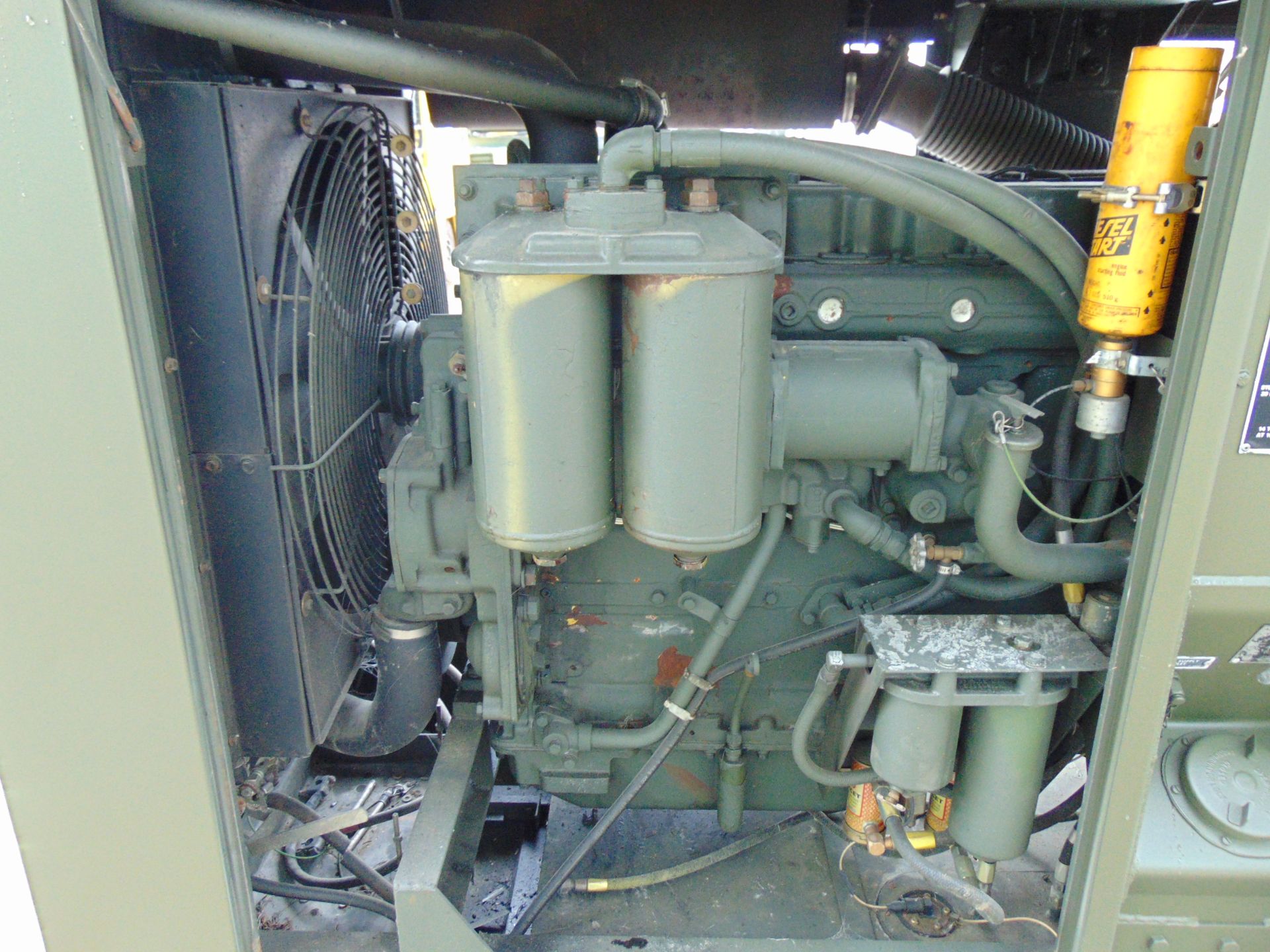 100KW MEP007B 125 KVA Portable Caterpillar Diesel Generator ONLY 549 Hours! - Image 16 of 19