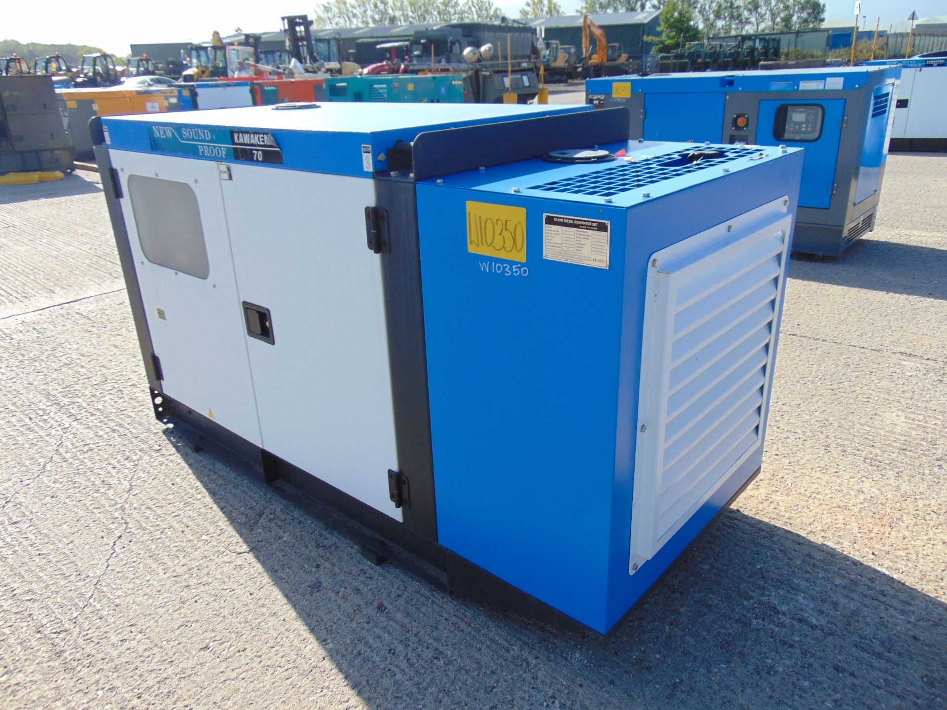 UNISSUED 70 KVA 3 Phase Silent Diesel Generator Set - Image 6 of 23