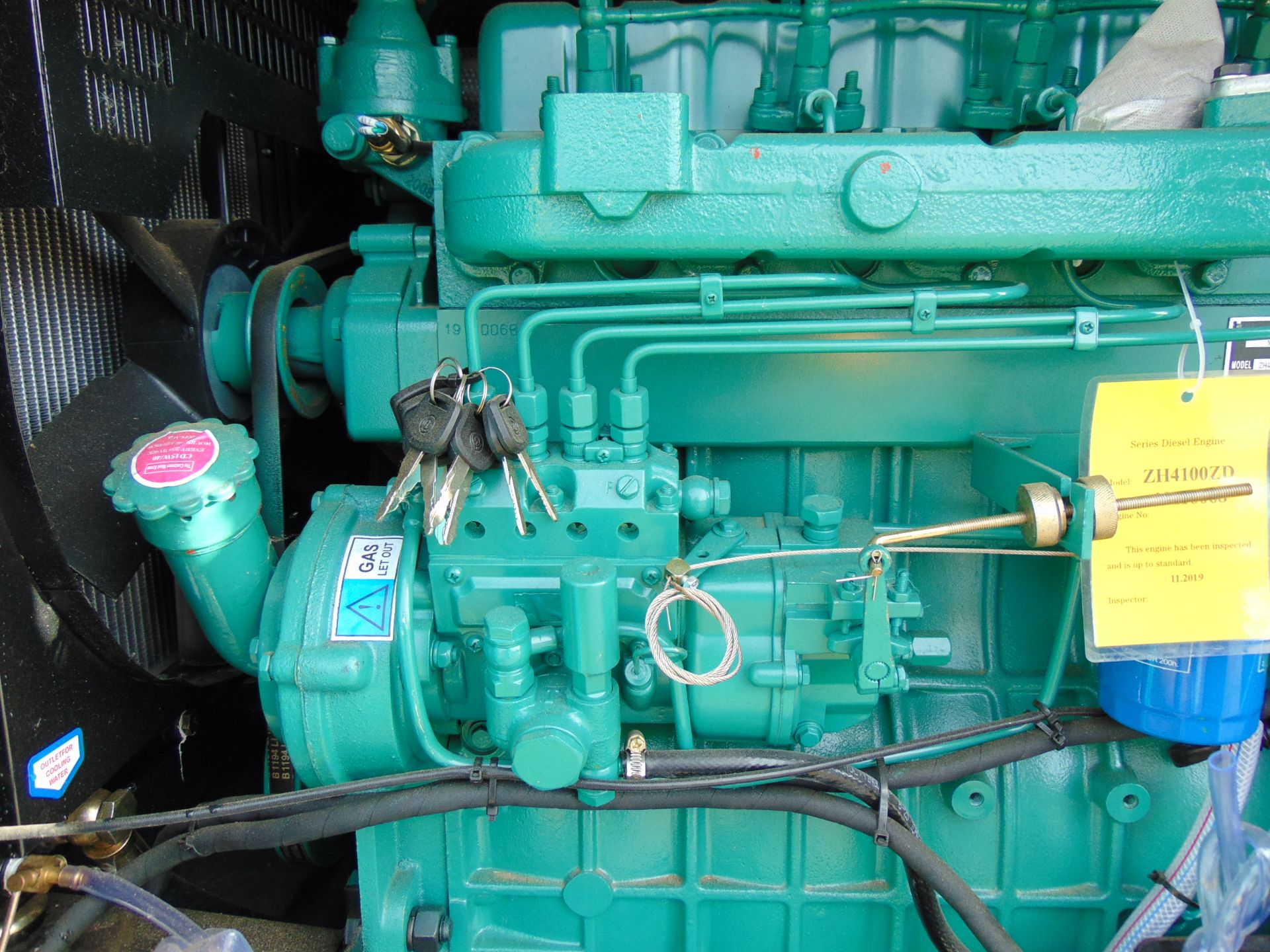 UNISSUED 60 KVA 3 Phase Silent Diesel Generator Set - Image 10 of 21